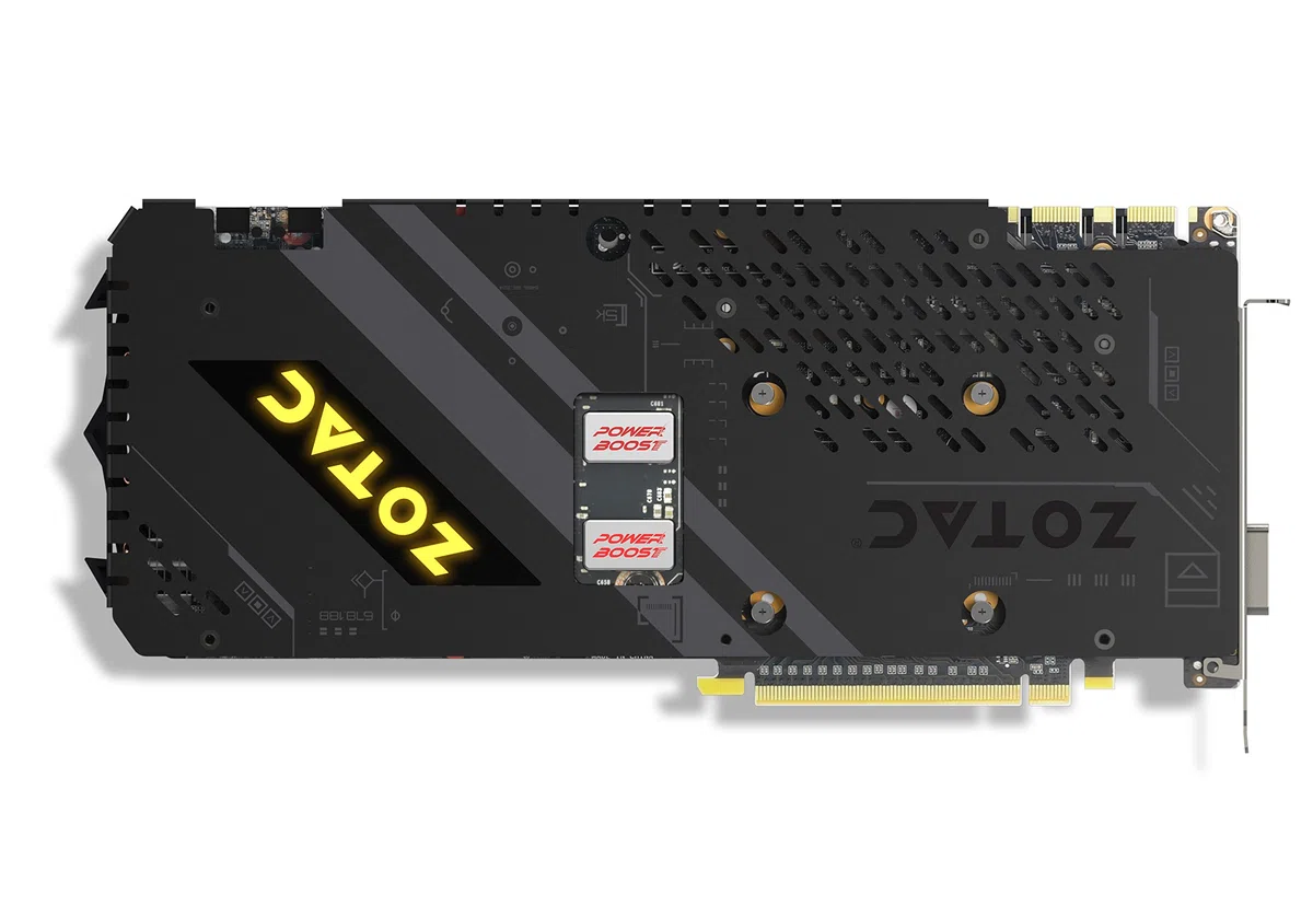Zotac NVIDIA GeForce GTX 1080 Ti 11 GB AMP Extreme Core Edition karta graficzna - czarna
