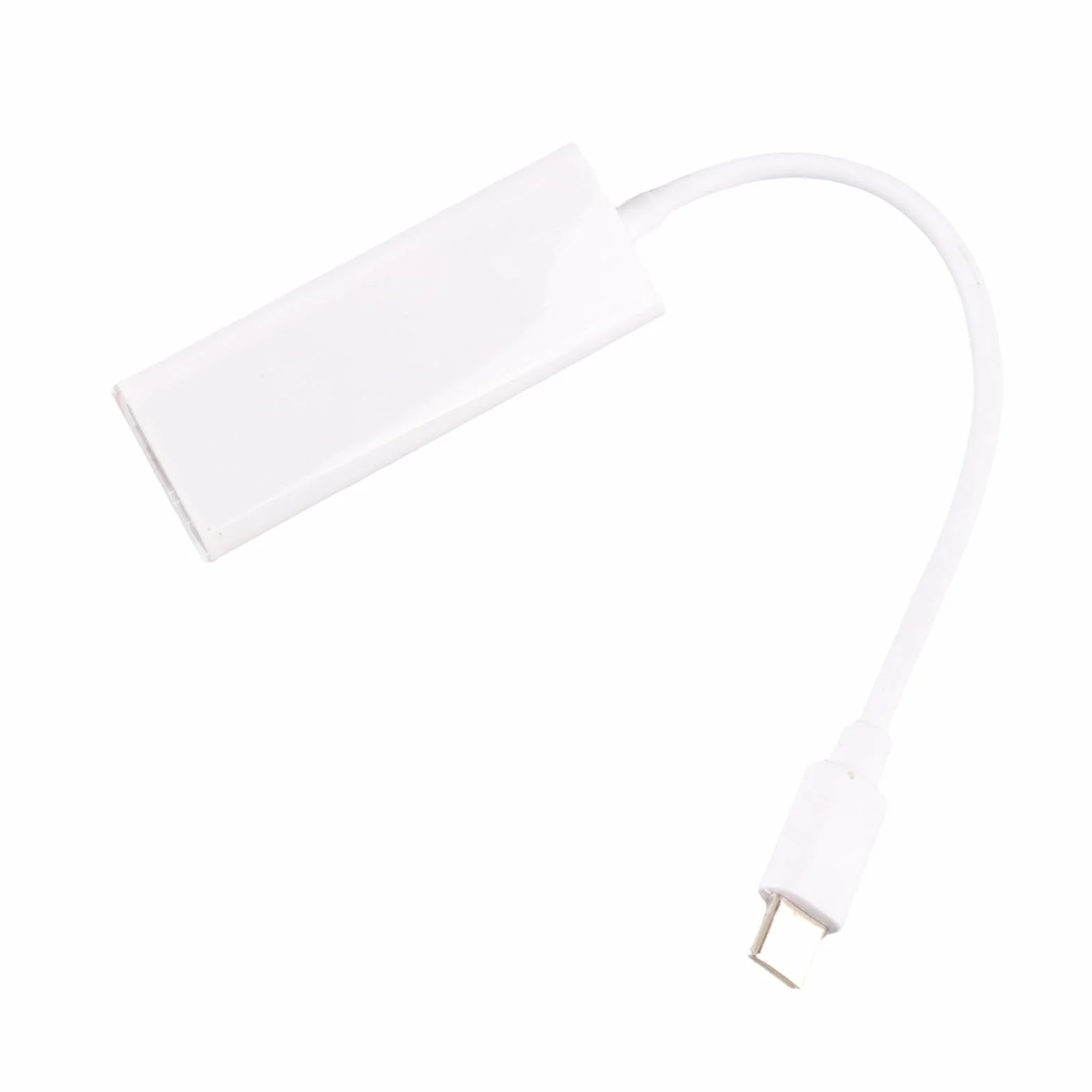 Konwerter Typu C na Rj45 Adapter Rj45 Typu C Biały Plastikowy Usb 3.1 Typ C na Rj45 100 Mb/S Ethernet Lan Adapter Sieciowy Konwerter do Laptopa Macbook Usb C