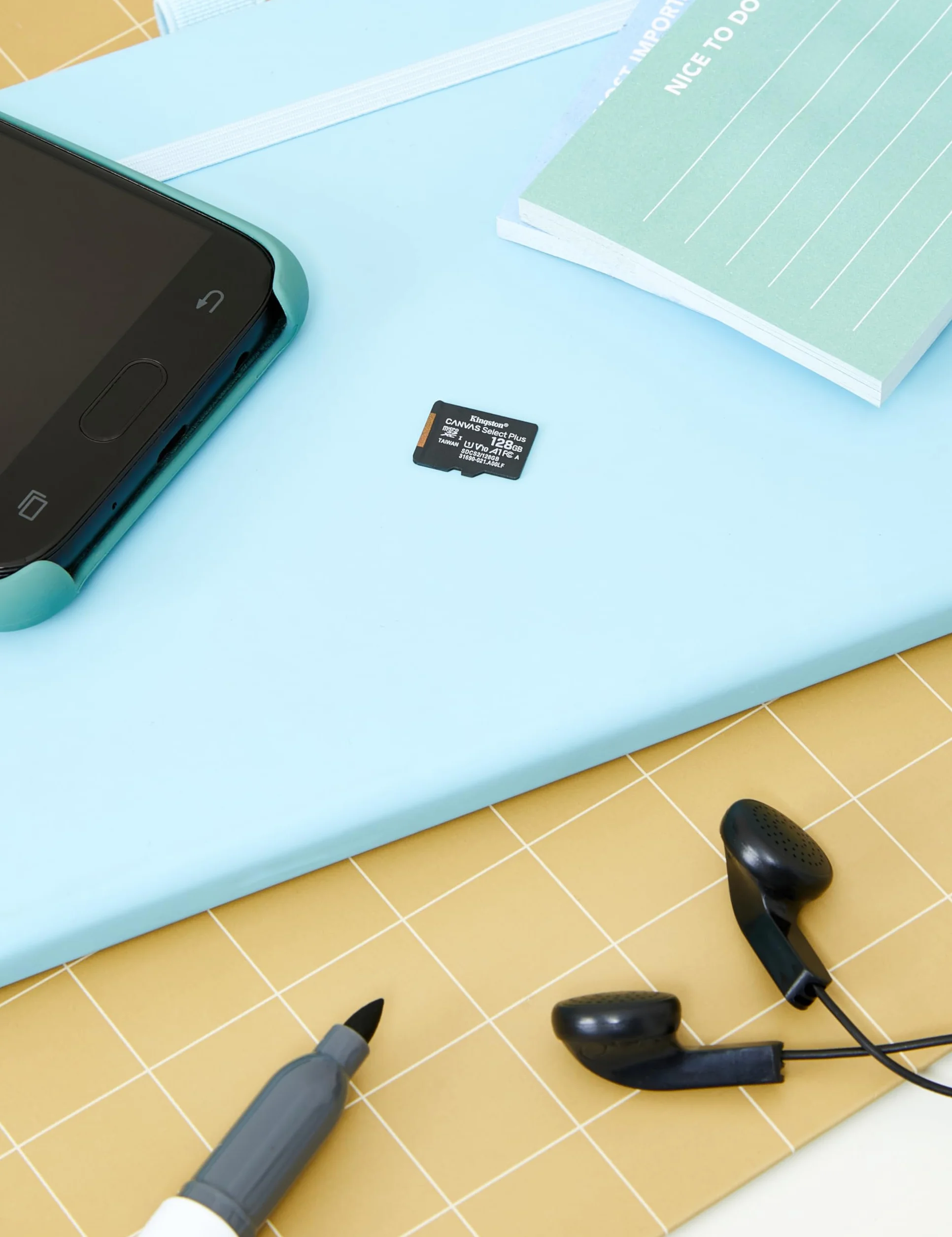 Kingston Canvas Select Plus SDCS2/128GBSP Karta Pamięci MicroSD, 128GB, Czarny