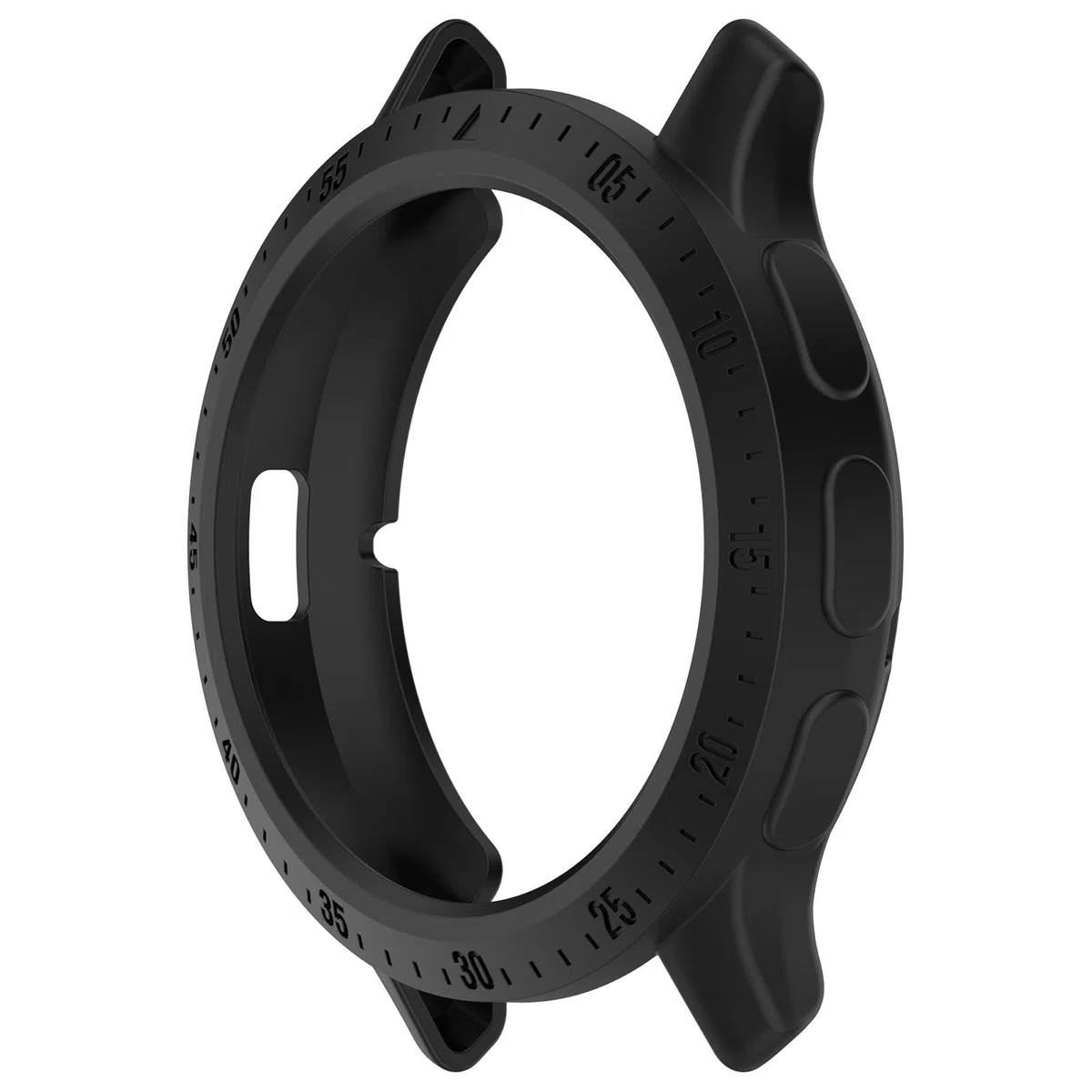 GIOPUEY Etui kompatybilne z Garmin Venu 3 45 mm, miękkie i lekkie etui ochronne z silikonu TPU klasy premium, czarne