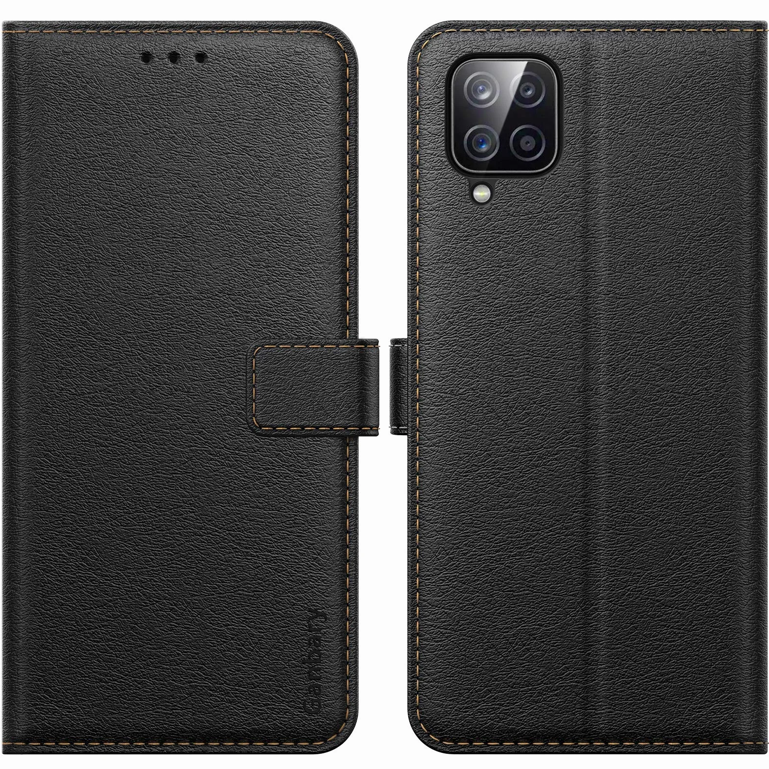 Ganbary Etui na telefon komórkowy Samsung Galaxy A12, miękkie tworzywo TPU, przezroczyste etui ochronne z amortyzującymi poduszkami powietrznymi [antypoślizgowe] [odporne na zarysowania], kompatybilne z Samsung A12, przezroczyste