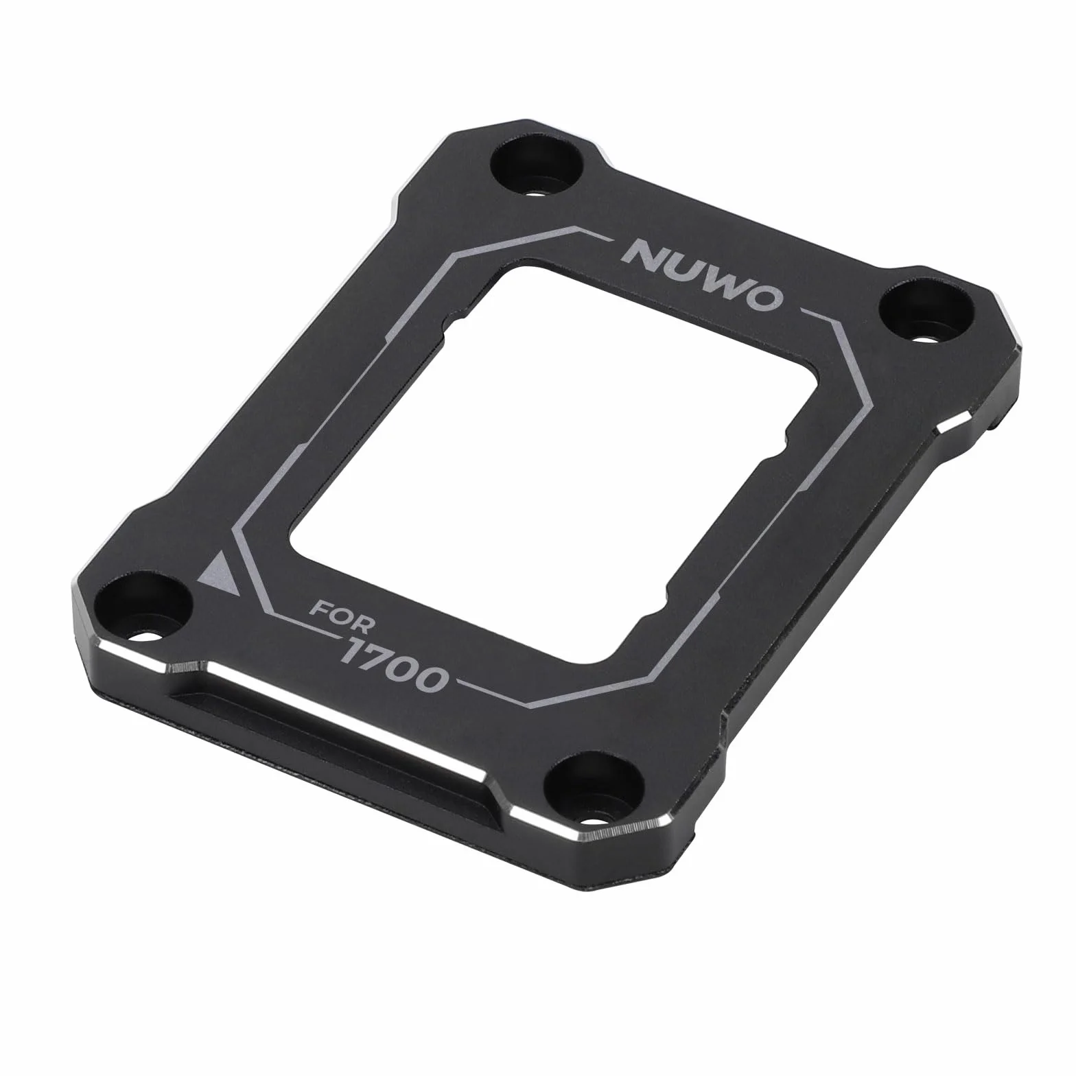 Nuwo FRCPU1700 Uchwyt mocujący do procesora LGA 1700, rama anty-zginająca 12/13/14 gen, czarny