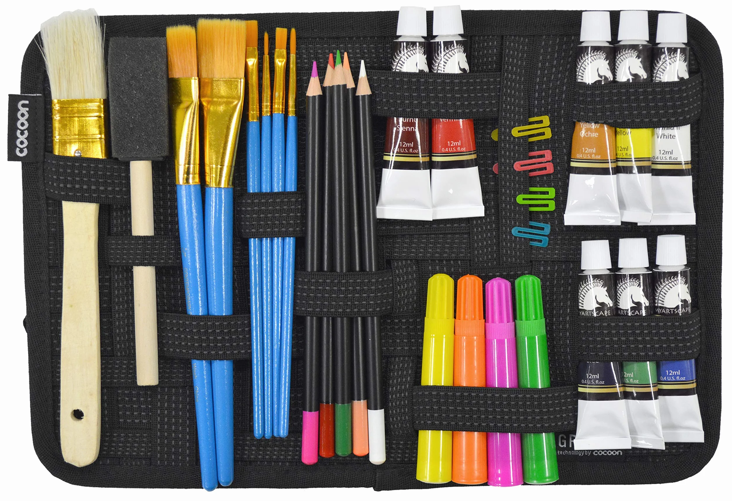 Cocoon Innovation GRID-IT! Organizer średni 30 cm x 20 cm, czarny
