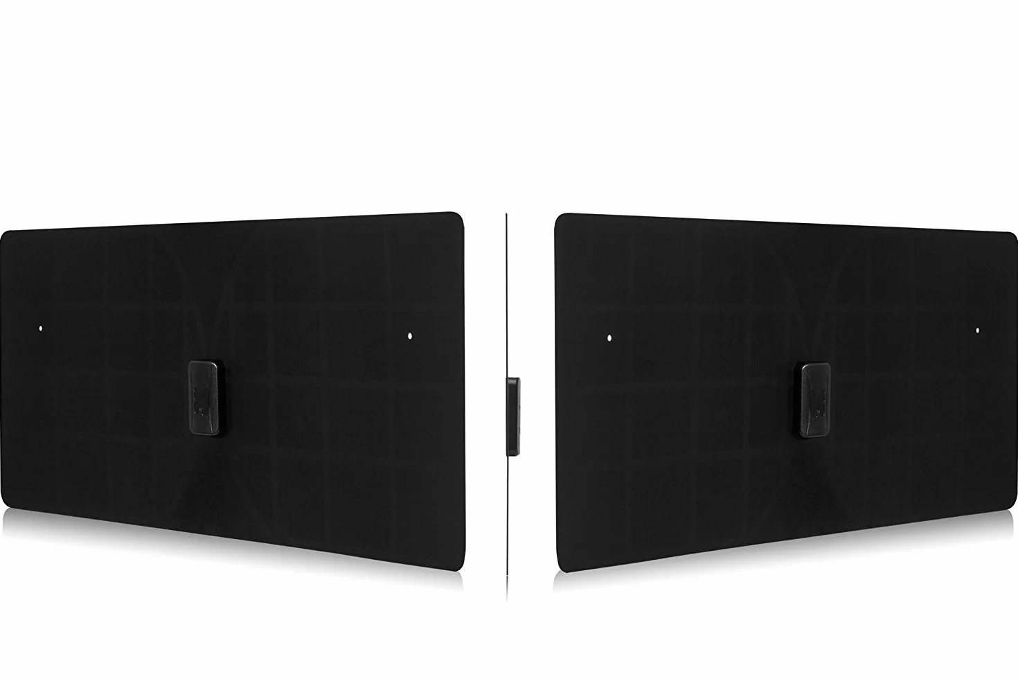 Monarch 50 czarna antena wewnętrzna HDTV - zasięg 50 mil, wielokierunkowa technologia i filtr 4G dla maksymalnego UHF/VHF/FM/USB Tuner TV / DVB-T/DVB-T2/DAB odbiór radiowy