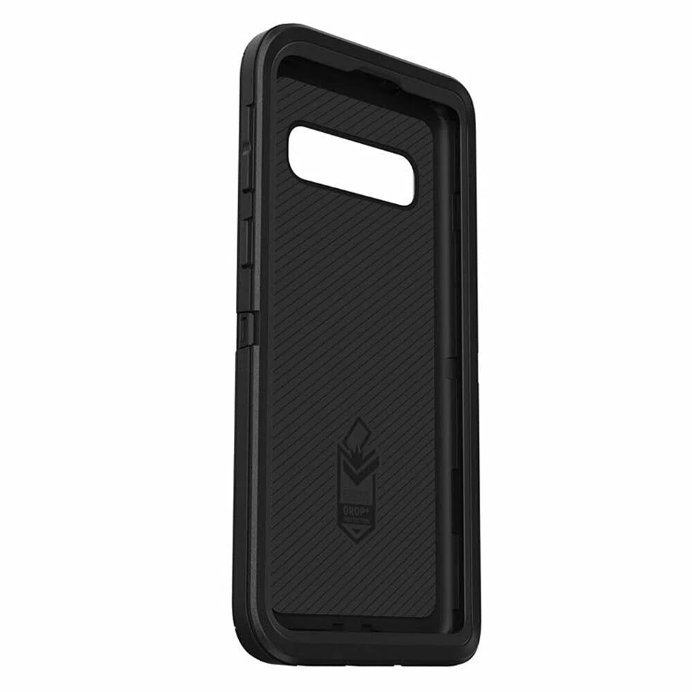 OtterBox Defender Etui do Galaxy S10, Odporne Na Wstrząsy i Upadki, 4 Razy Przetestowane Zgodnie ze Standardami Wojskowymi, Czarne