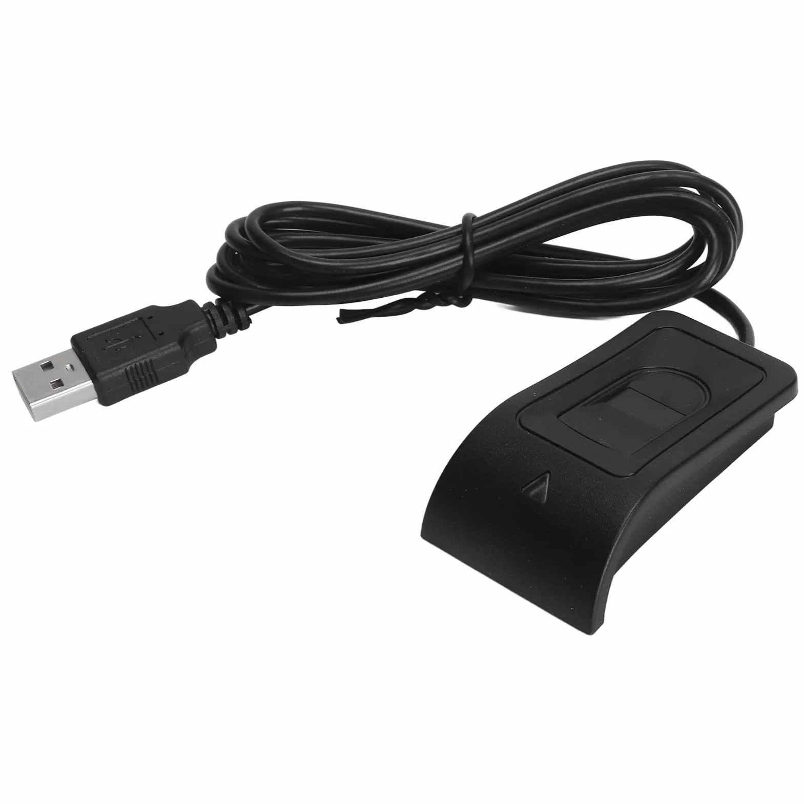 Czujnik linii papilarnych USB do komputera, czytnik linii papilarnych USB do czytnika linii papilarnych PC, odczyt do 10 odcisków palców 360 stopni dotykowy szybkie dopasowanie