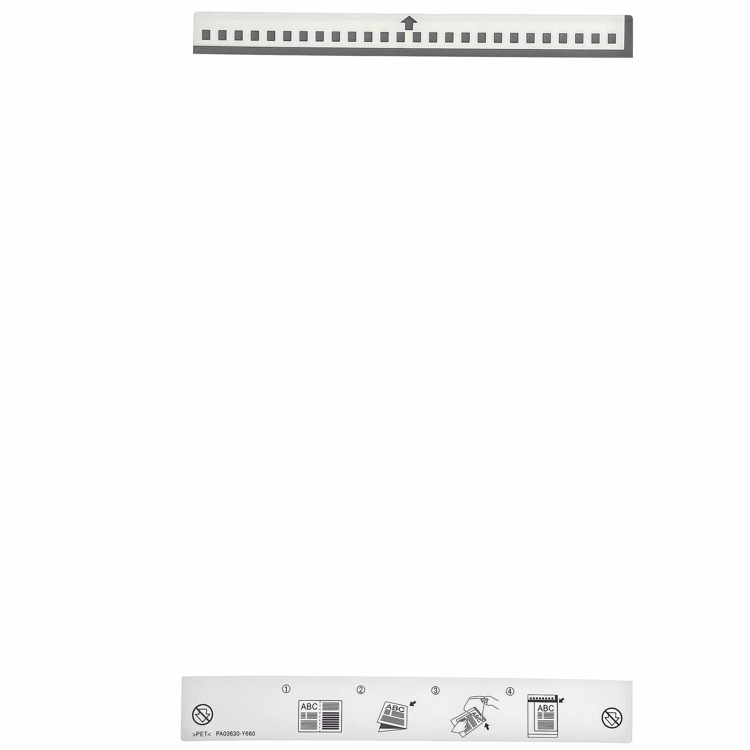 Arkusze nośne PA03360-0013 kompatybilne z Fujitsu do skanerów A4 A3 B4