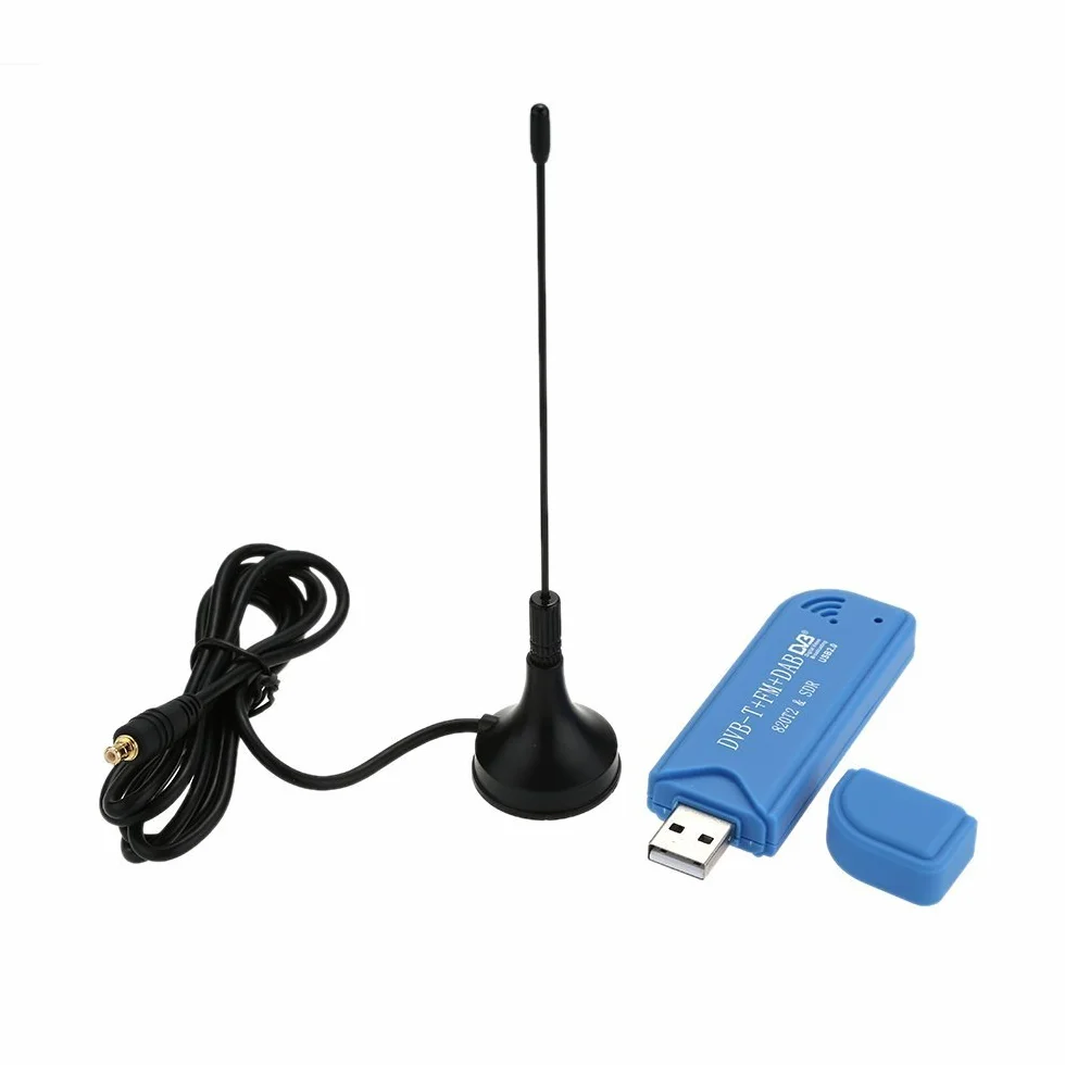 DollaTek Mini przenośny cyfrowy DVB-T+ DAB+ FM RTL2832U R820T2 SDR Tuner USB 2.0
