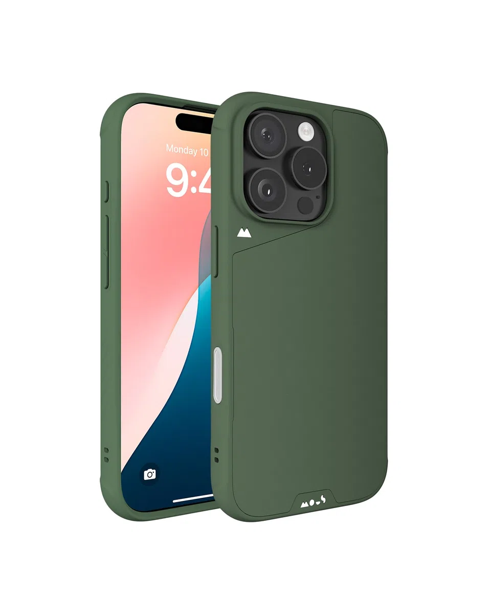 Mysz do iPhone 16 Pro Max Case MagSafe kompatybilny, przycisk sterowania aparatem - Limitless 6.0 - zielony - odporny na wstrząsy futerał na telefon