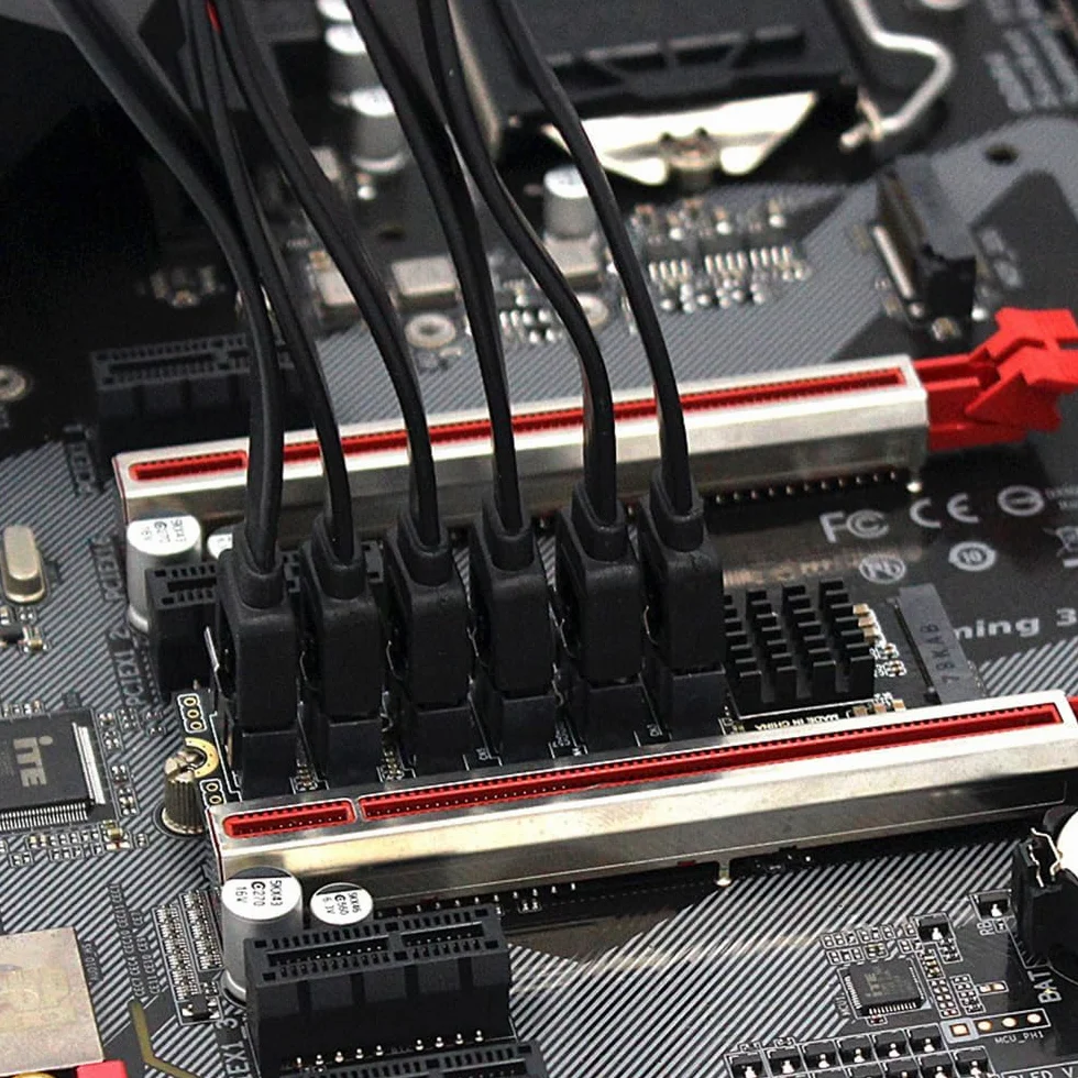 Namvo M.2 SATA M2 M-EKY PCIE3.0 karta rozszerzeń SATA6-Port