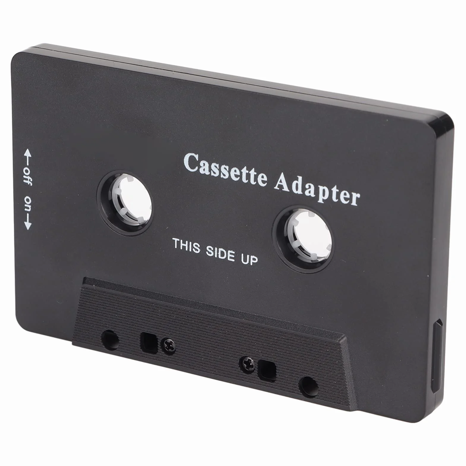 Adapter Kasetowy Bluetooth PUSOKEI do Samochodu z Stereo Audio, Bezprzewodowy Adapter Kasetowy na Aux, dla Telefonów Komórkowych, Tabletów, Radia Samochodowego, Odtwarzaczy MP3