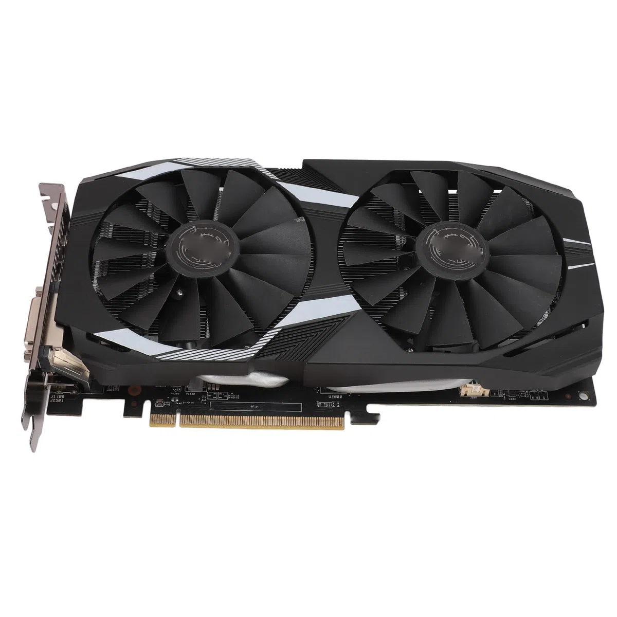 Karta Graficzna RX, RX590 8 GB GDDR5 256-bitowa Obsługa Kart Graficznych Interfejs Multimedialny DisplayPort DVI D HD, Karta Graficzna do Komputerów Stacjonarnych Niski Poziom