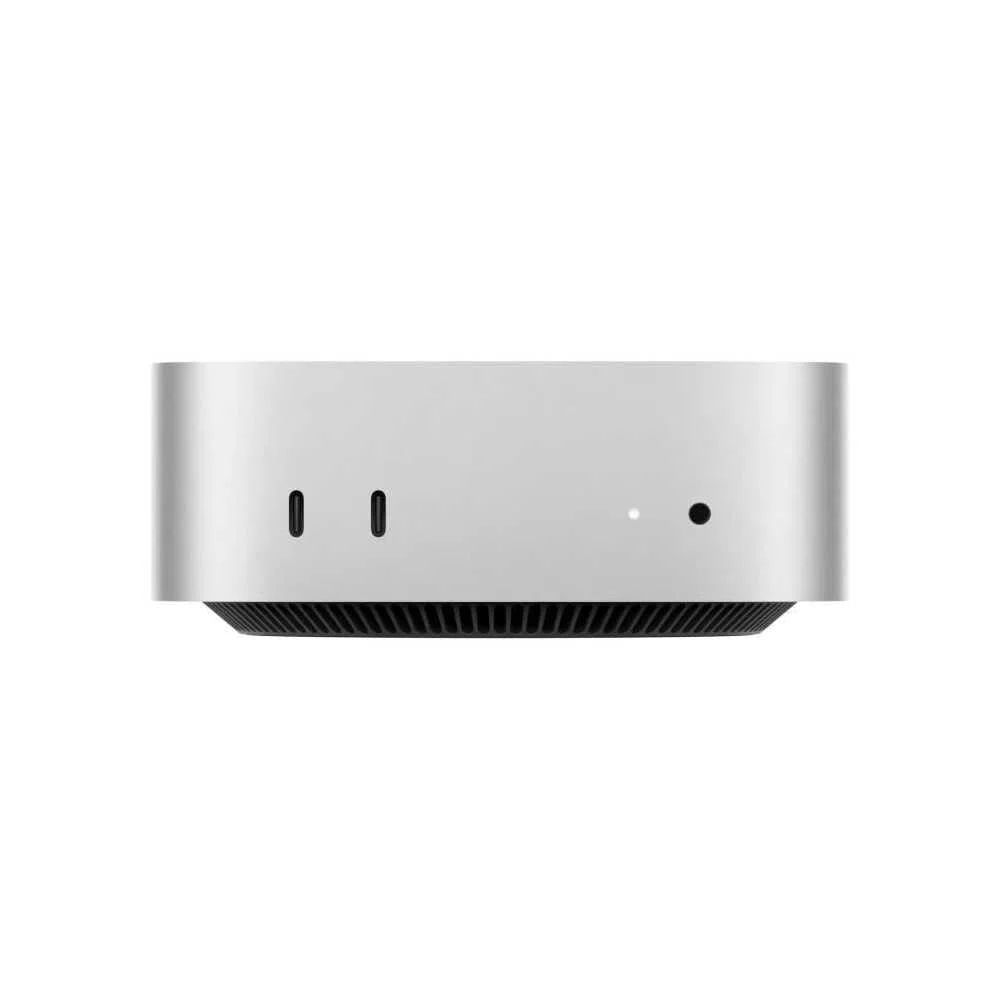 Apple Mac mini komputer stacjonarny z chipem M4 Pro, 12-rdzeniowym procesorem i 16-rdzeniowym GPU: 24GB ujednoliconej pamięci, 512 GB pamięci SSD, Gigabit Ethernet. Kompatybilny z iPhone/iPad
