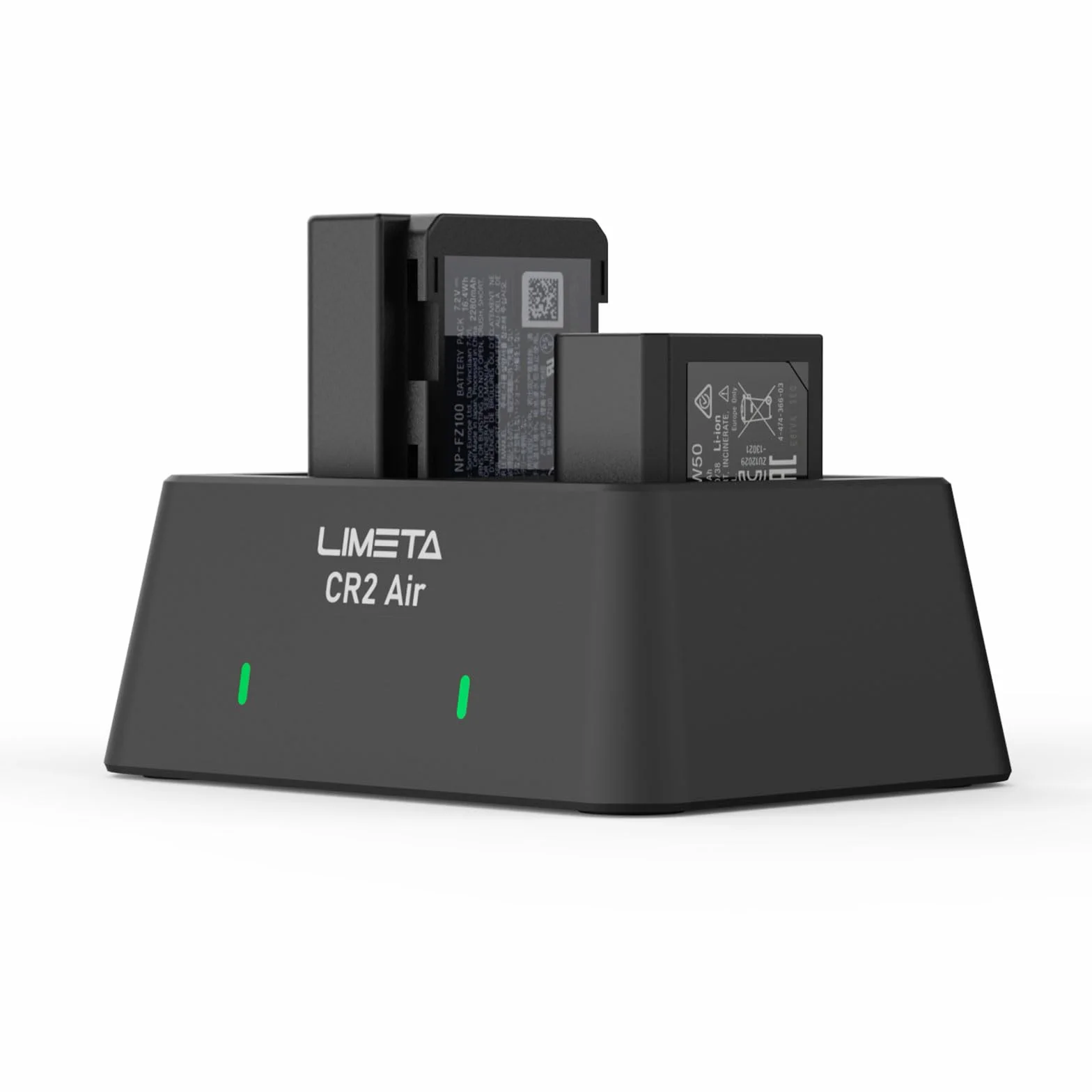 LIMETA Dwukanałowy zestaw ładowarki do aparatu z aplikacją - NP-FZ100, NP-FW50, NP-BX1 - wejście typu C - kompatybilny z Sony A9, A7III, A7RIII, Cyber-Shot DSC-RX100 Series, HDR-CX405