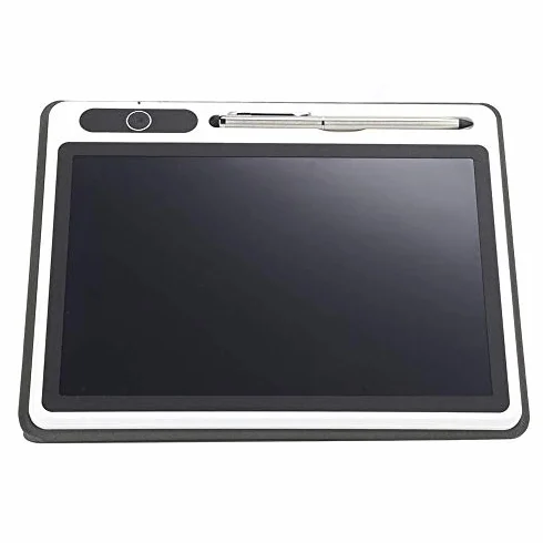 10-calowy notatnik elektroniczny Tablet LCD Narzędzie do ręcznego malowania Jakość Wysoka technologia laminowania (czarna ze skórzaną obudową))