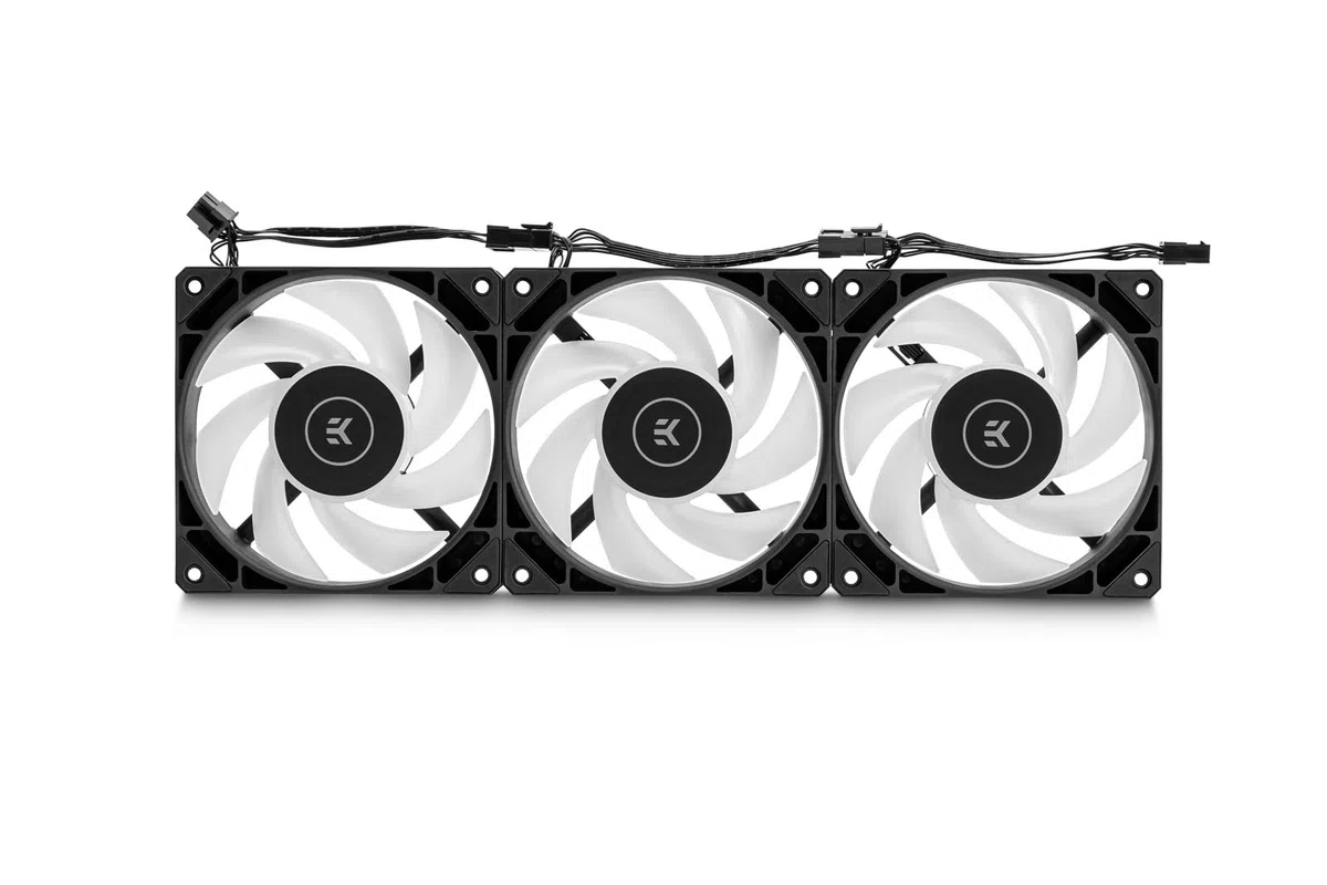 EK Water Blocks Nucleus AIO CR360 Lux D-RGB wszystko w jednym chłodziarce cieczy 12 cm Czarny 1 szt