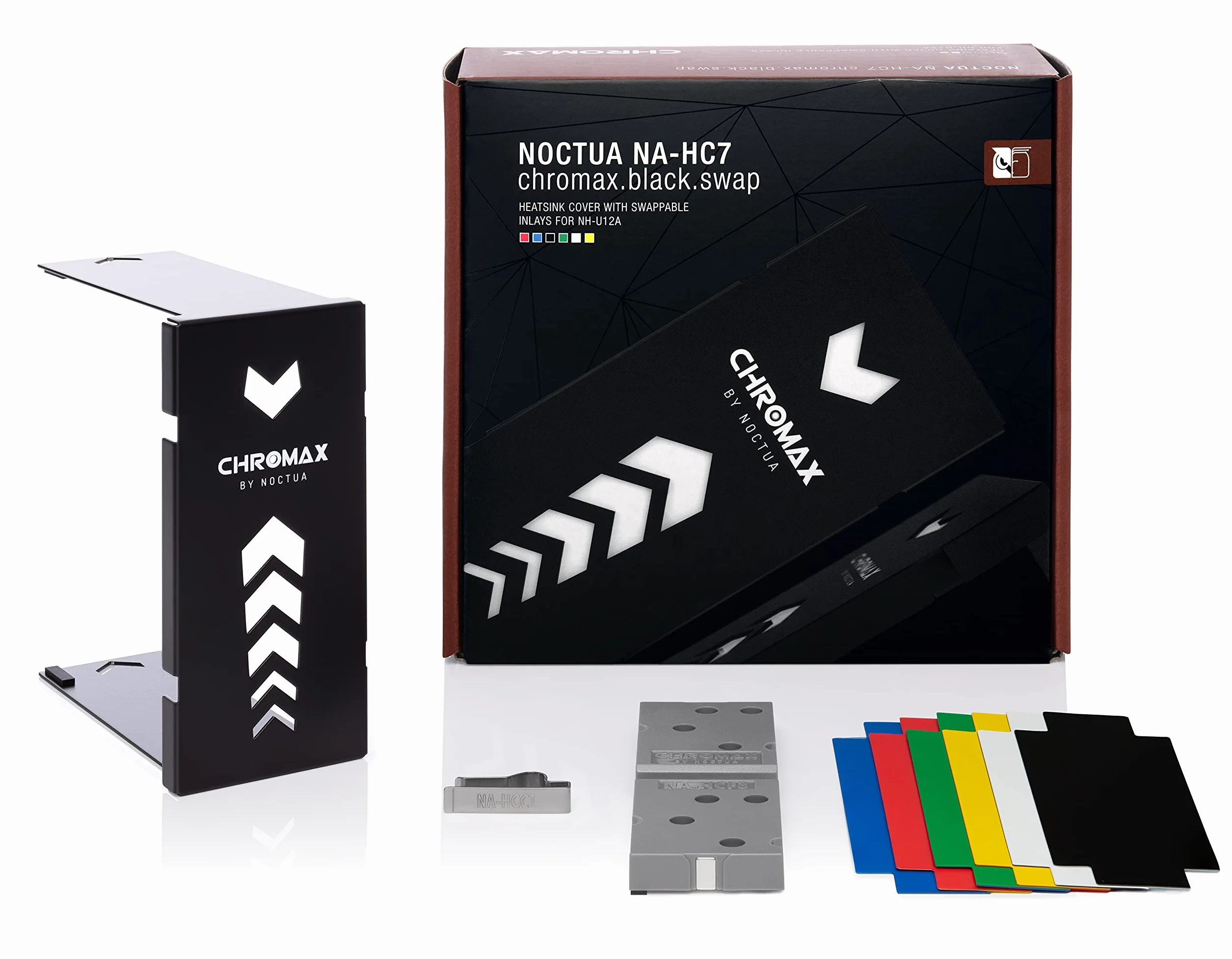Noctua NA-HC7 chromax.black.swap, Pokrywa Radiatora dla NH-U12A (Czarna)
