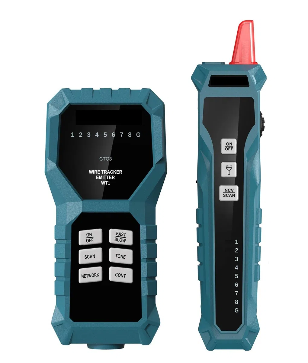 Tester Kabli Sieciowych, Wielofunkcyjny lokalizator linii RJ11/RJ45, urządzenie do testowania antyzakłóceniowego, przewodów, tester łączenia kabli sieciowych Ethernet