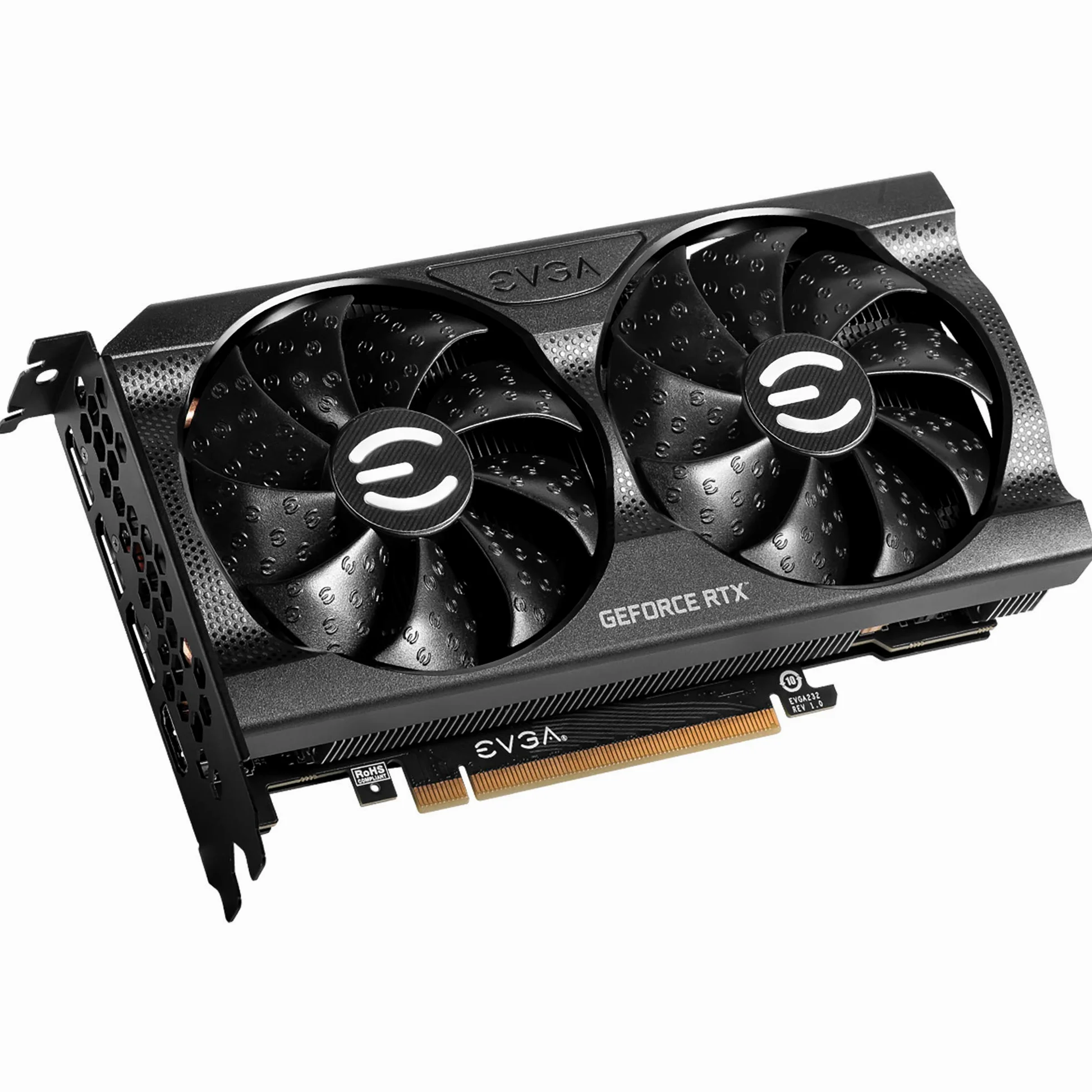 Evga Nvidia Geforce Rtx 3060 Ti 08G-P5-3663-KL Karta Graficzna, Czarny, 8 GB