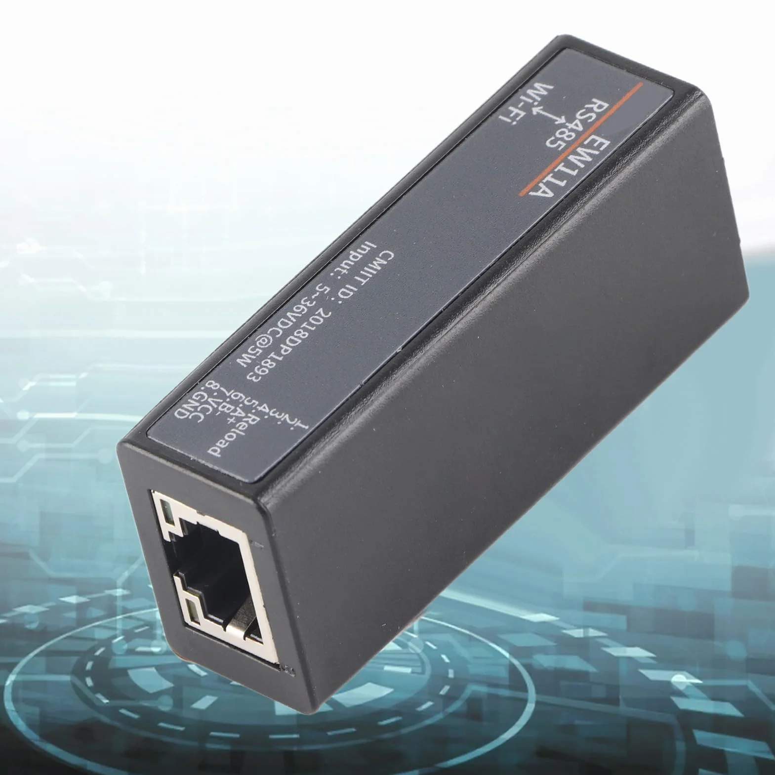 HF7221 Serwer Portu Szeregowego na WiFi Modbus DTU Moduł Komunikacji Bezprzewodowej Wbudowana Antena 802.11b/g/n 18x26x61mm