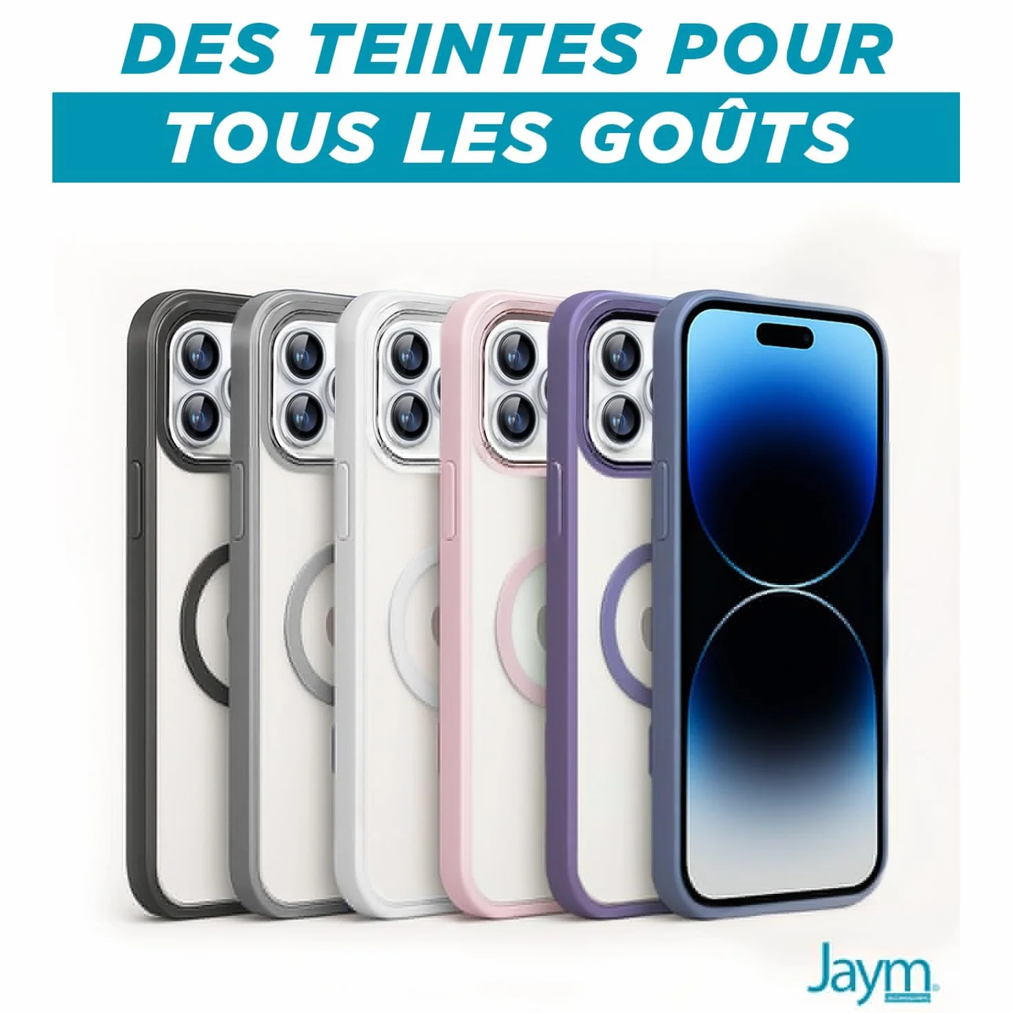 JAYM Etui na zderzak Magsafe iPhone 16 Pro Max czarne