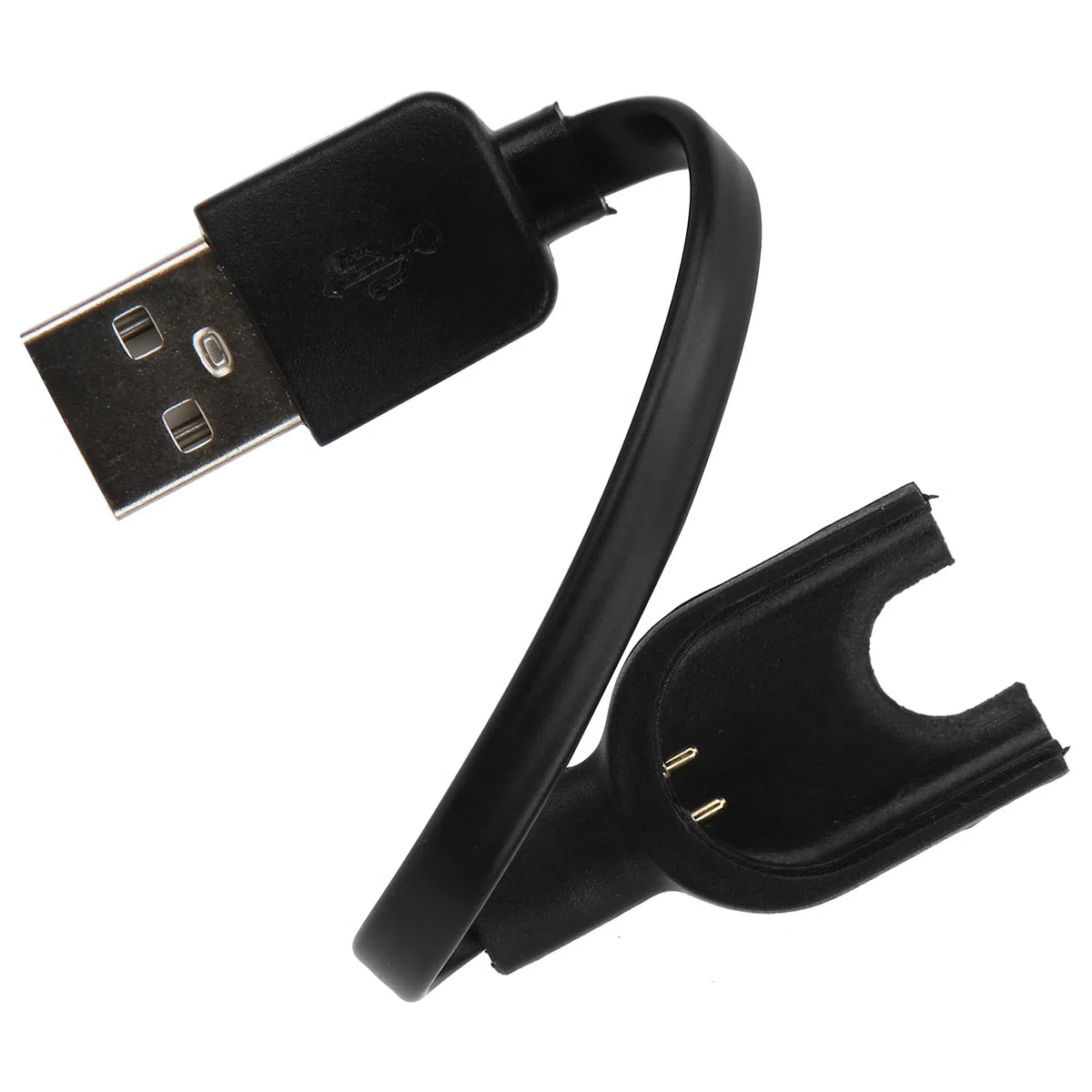 Adapter Kabla ładującego opaskę sportową Ładowarka Sieciowa do Przenośnego Materiału TPE Wysokiej Jakości Mi Band 3,zegarek na świeżym powietrzu