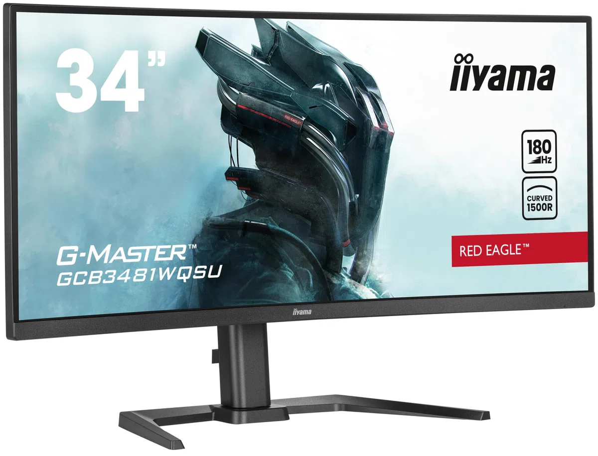 iiyama GCB3481WQSU-B1, 86.4 cm, VA, Curve, 3440x1440/165Hz, 2H2DP