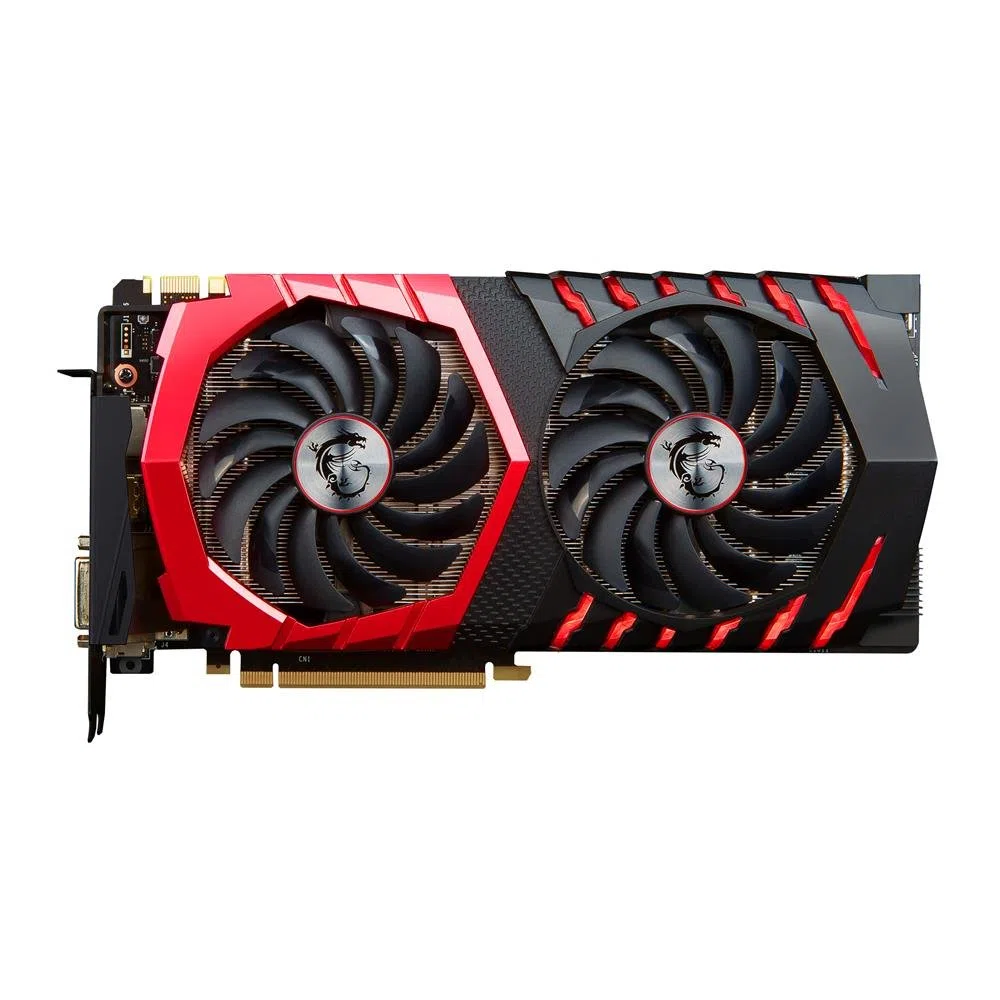 Karta graficzna MSI NVIDIA GeForce GTX 1080 GAMING X 8 GB GDDR5X - czarna