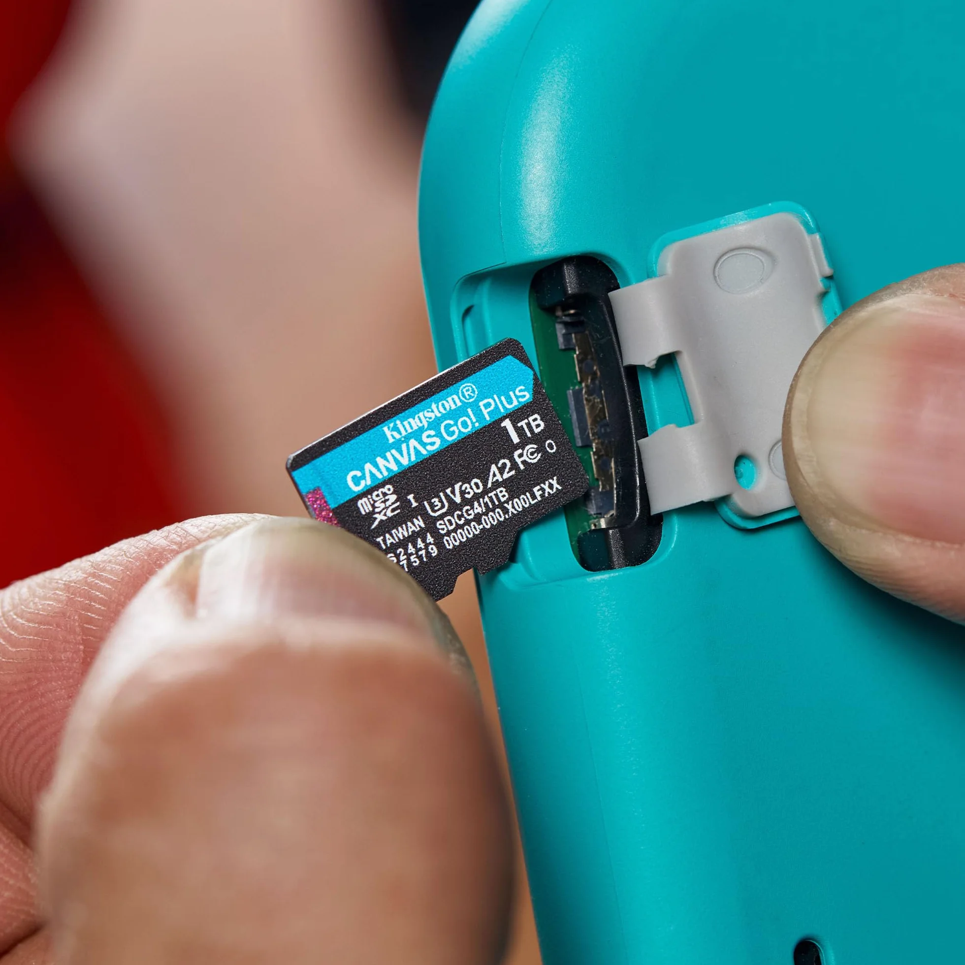 Kingston Canvas Go Plus karta pamięci microSDXC Gen4 200 MB/s A2 U3 V30 128 GB karta + adapter-SDCG4/128 GB