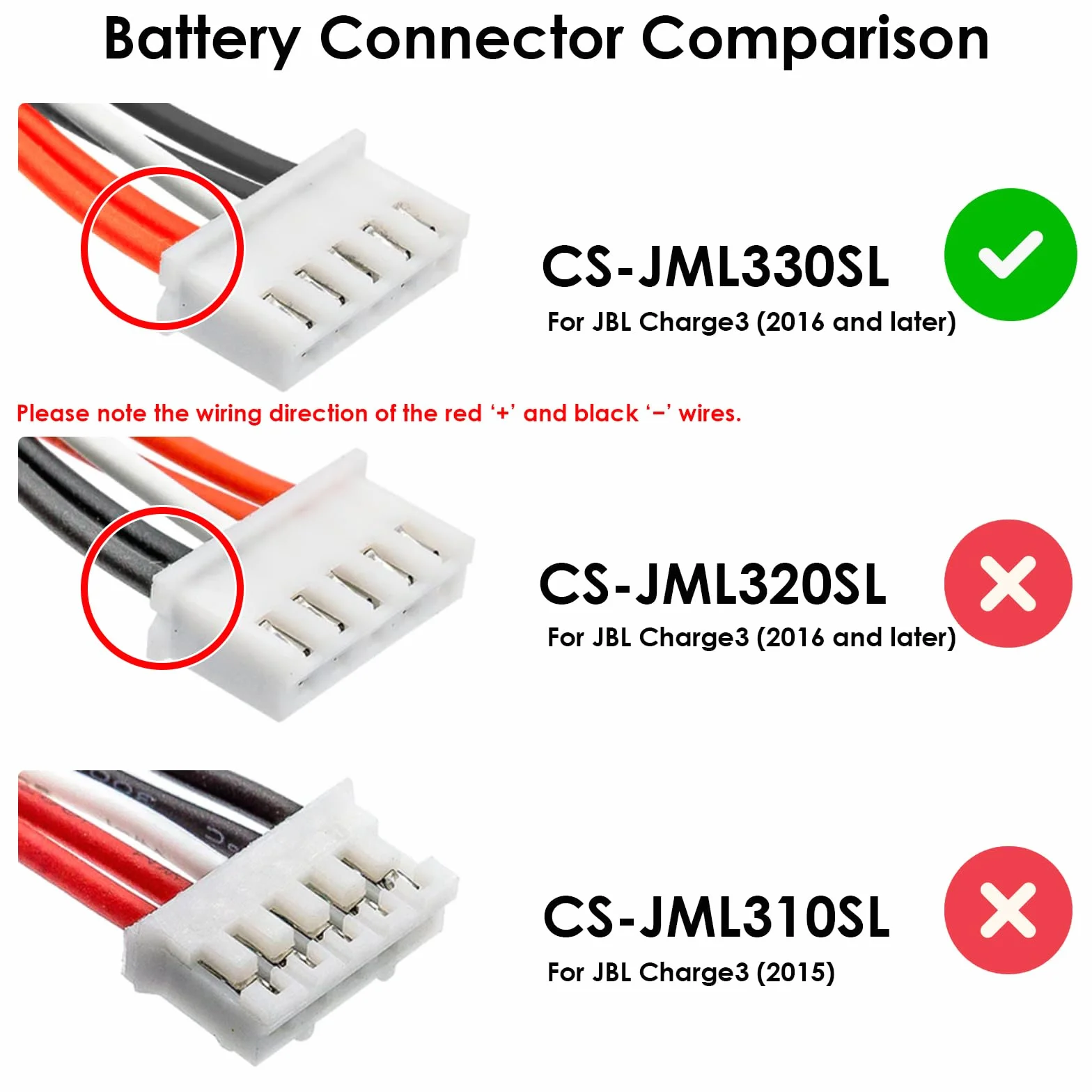 Bateria 3,7V 6200mAh do JBL Charge 3 (wersja 2016) Litowo-polimerowy