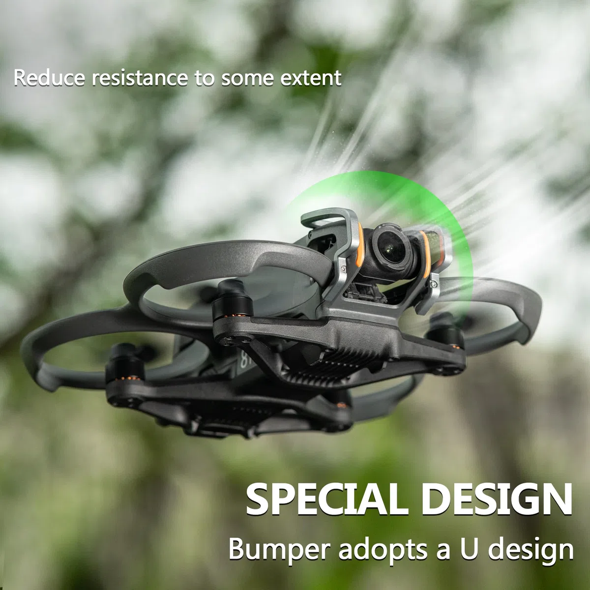 STARTRC Avata 2 Gimbal osłona zderzaka do DJI Avata 2 FPV akcesoria do drona obiektywu zderzak bezpieczeństwa PTZ Protect Bar kamera ze stopu aluminium ochrona antykolizyjna osłona