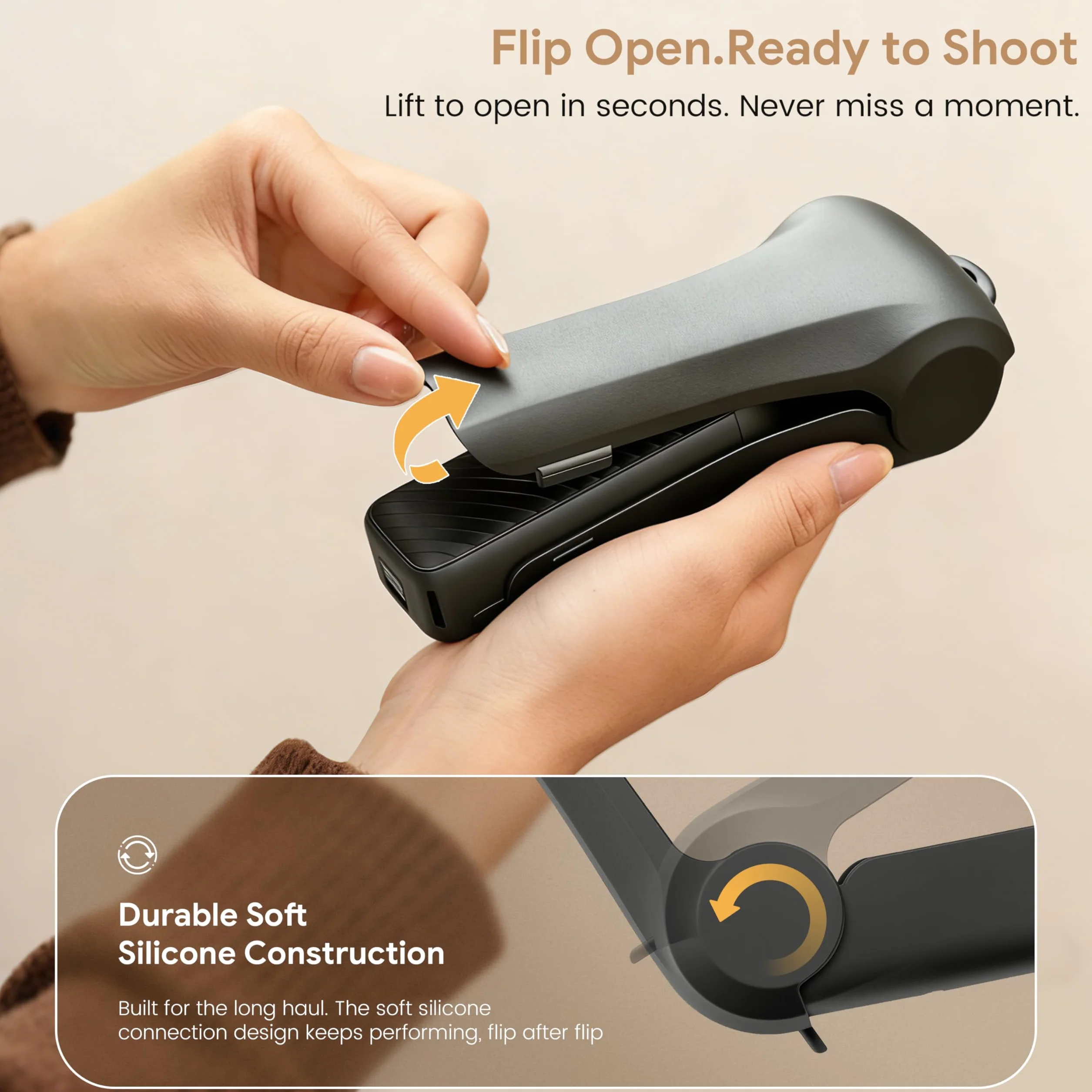 STARTRC PHOTO Pocket 4 pokrowiec ochronny, pełne etui ochronne z przegródkami do przechowywania filtra, do DJI Osmo Pocket 4 akcesoria