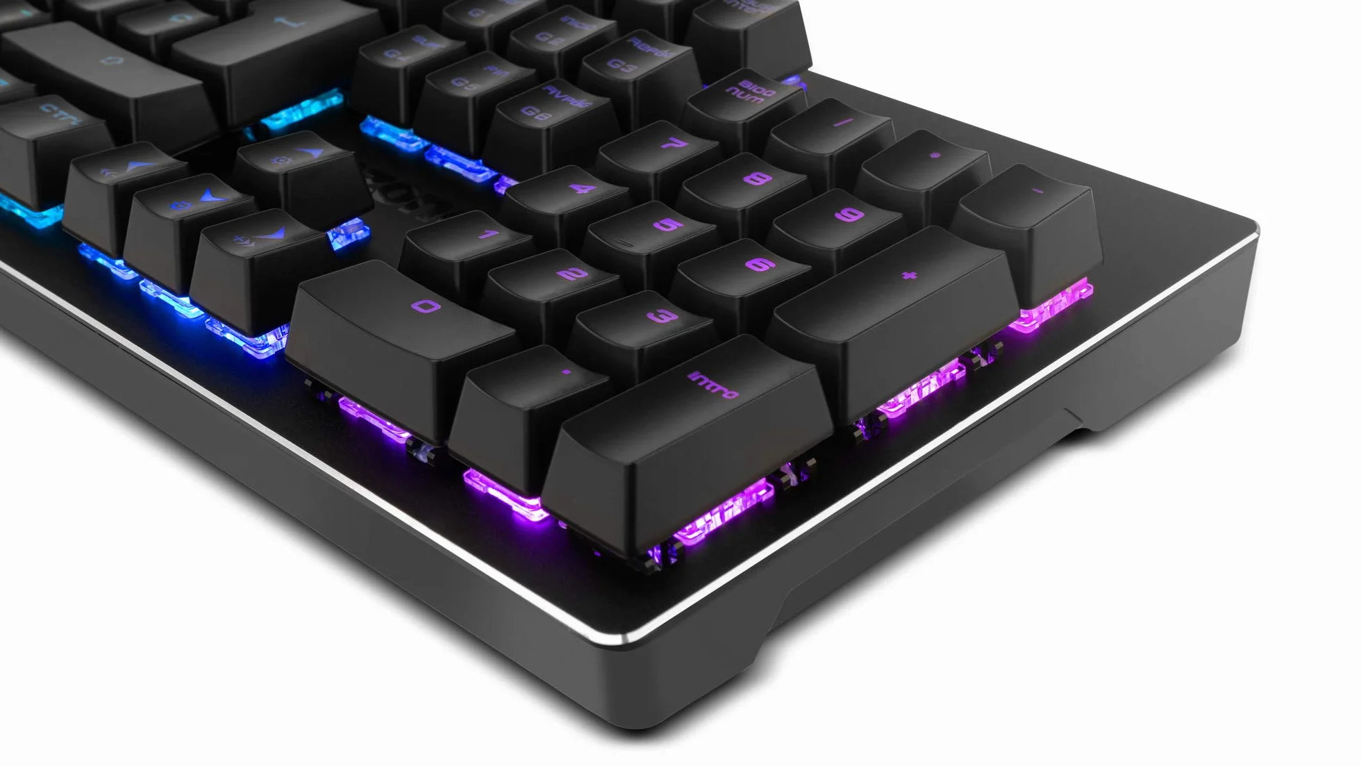 Ozone Gaming Gear Alliance Podświetlana Klawiatura Hybrydowa Czarna