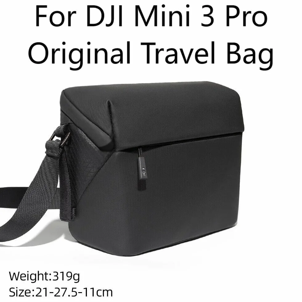 przenośna torba do przechowywania etui na ramię do DJI Mini 3/Mini 3 Pro Accessorie, Czarny, 27.5 x 21 x 11 cm, Kompaktowe