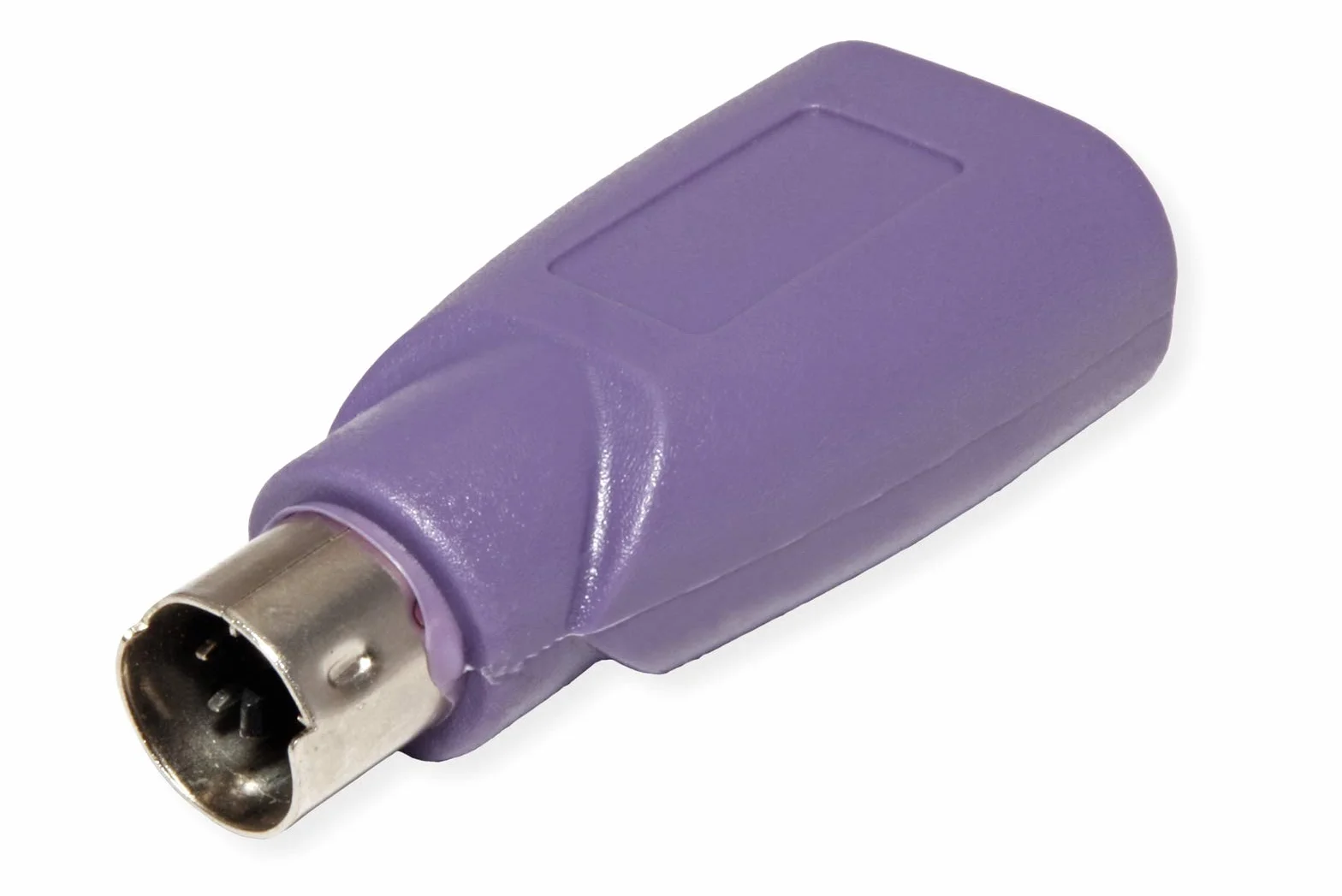 Value 12991073 PS/2 USB adapter klawiatury liliowy