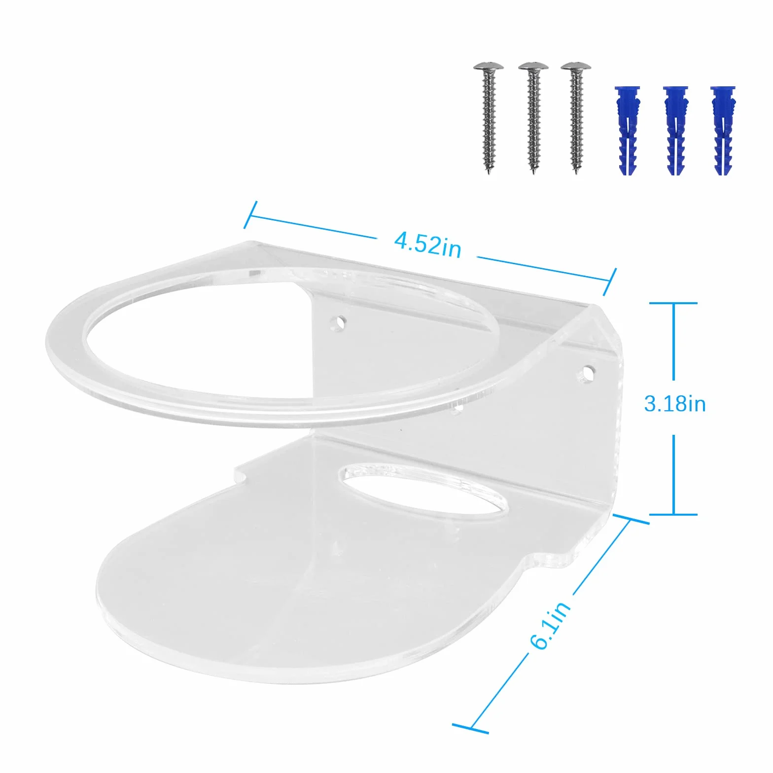 HOLACA Uchwyt ścienny kompatybilny z TP-Link Deco XE75, XE75 Pro, AXE5400, X15 AX1500 (2 sztuki)