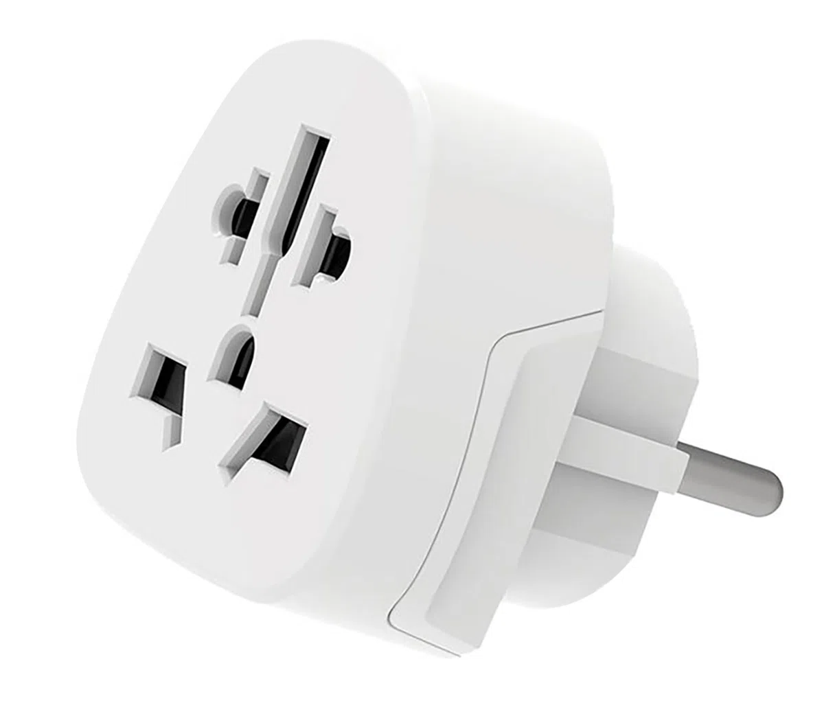 Adapter podróżny, Ewent adapter na świat do Europy, uniwersalny adapter ze świata do Europy, wtyczka z USA/UK/AUS/CHINA/Szwajcaria do gniazda Schuko (IT/ES/DE/UE), kompaktowa wtyczka podróżna