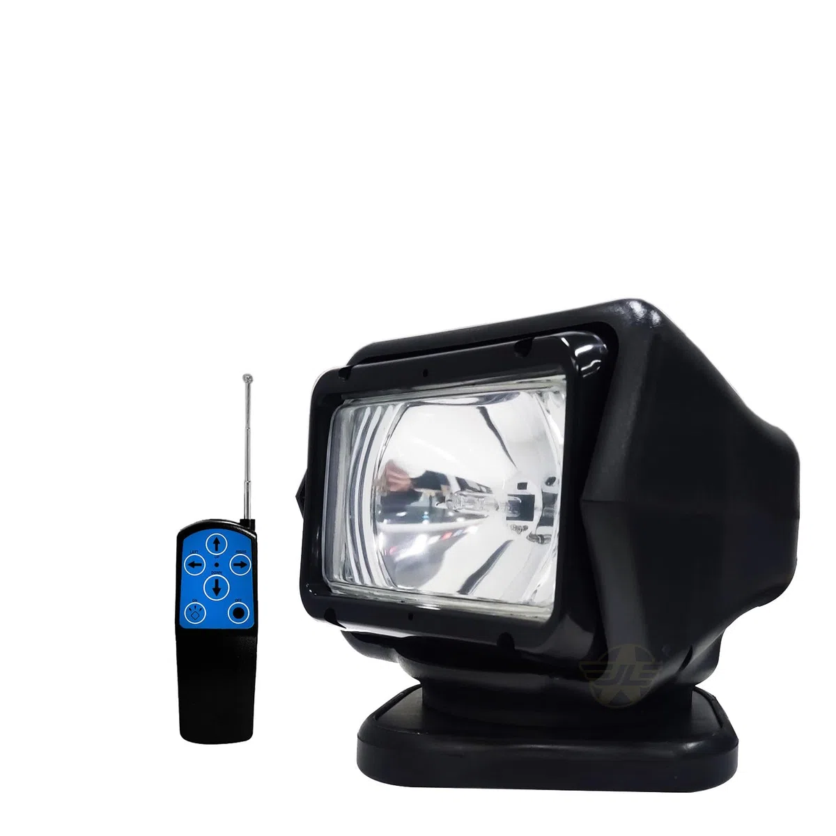 Reflektor LED ze zdalnym sterowaniem, zdalnie sterowany reflektor statku, reflektor LED do pojazdu terenowego ze zdalnym sterowaniem do uprawiania turystyki pieszej, rowerowej, awaryjnej,HID12V55W