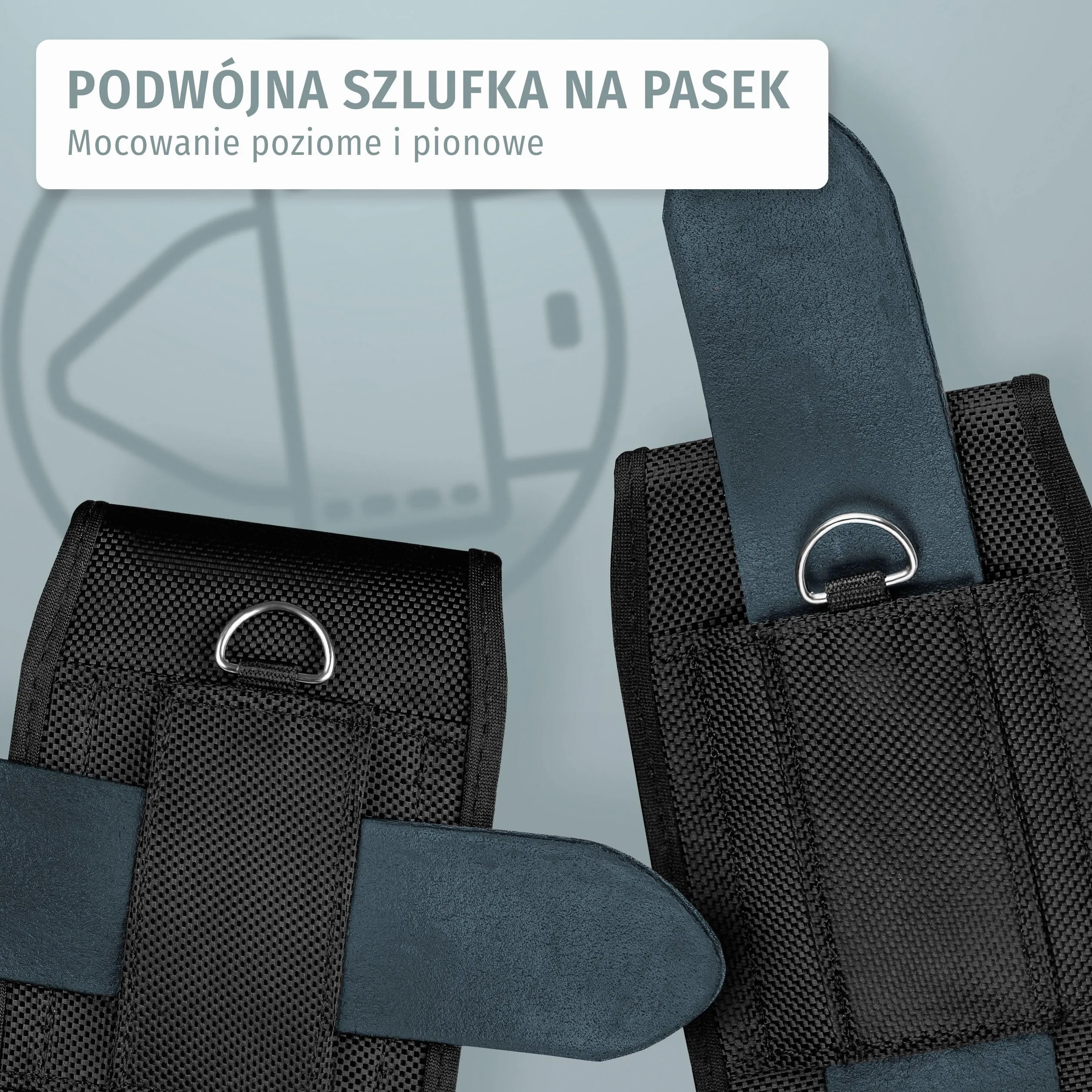 moex Agility Case do Samsung Galaxy A52 / A52s 5G etui ze szlufką na pasek, pokrowiec na pasek na telefon komórkowy outdoorowe etui na telefon komórkowy, nylonowy pasek etui na telefon komórkowy