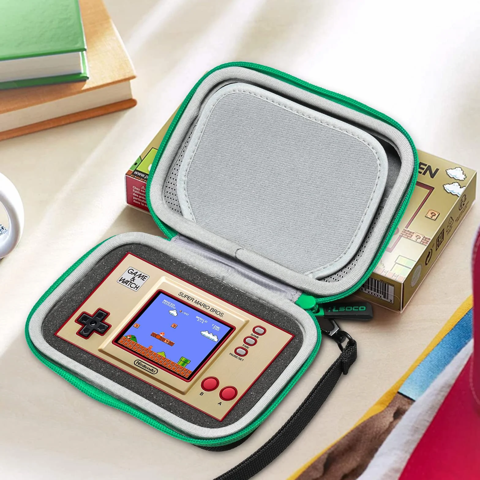 RLSOCO Etui na Game & Watch: The Legend of Zelda/Super Mario Bros(tylko etui)