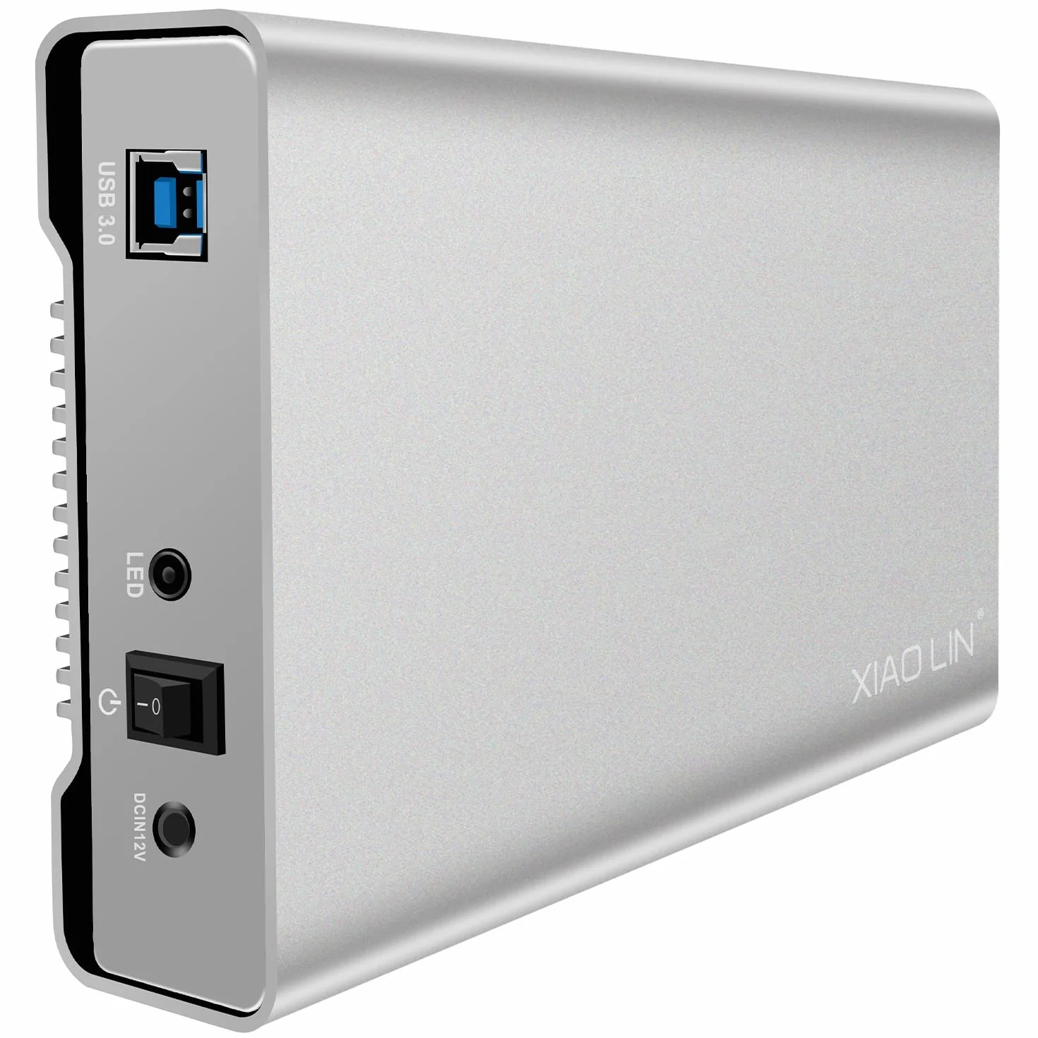 XIAO LIN Twardy dysk zewnętrzny 3,5" SATA USB 3.0 aluminiowa obudowa UASP 20 TB