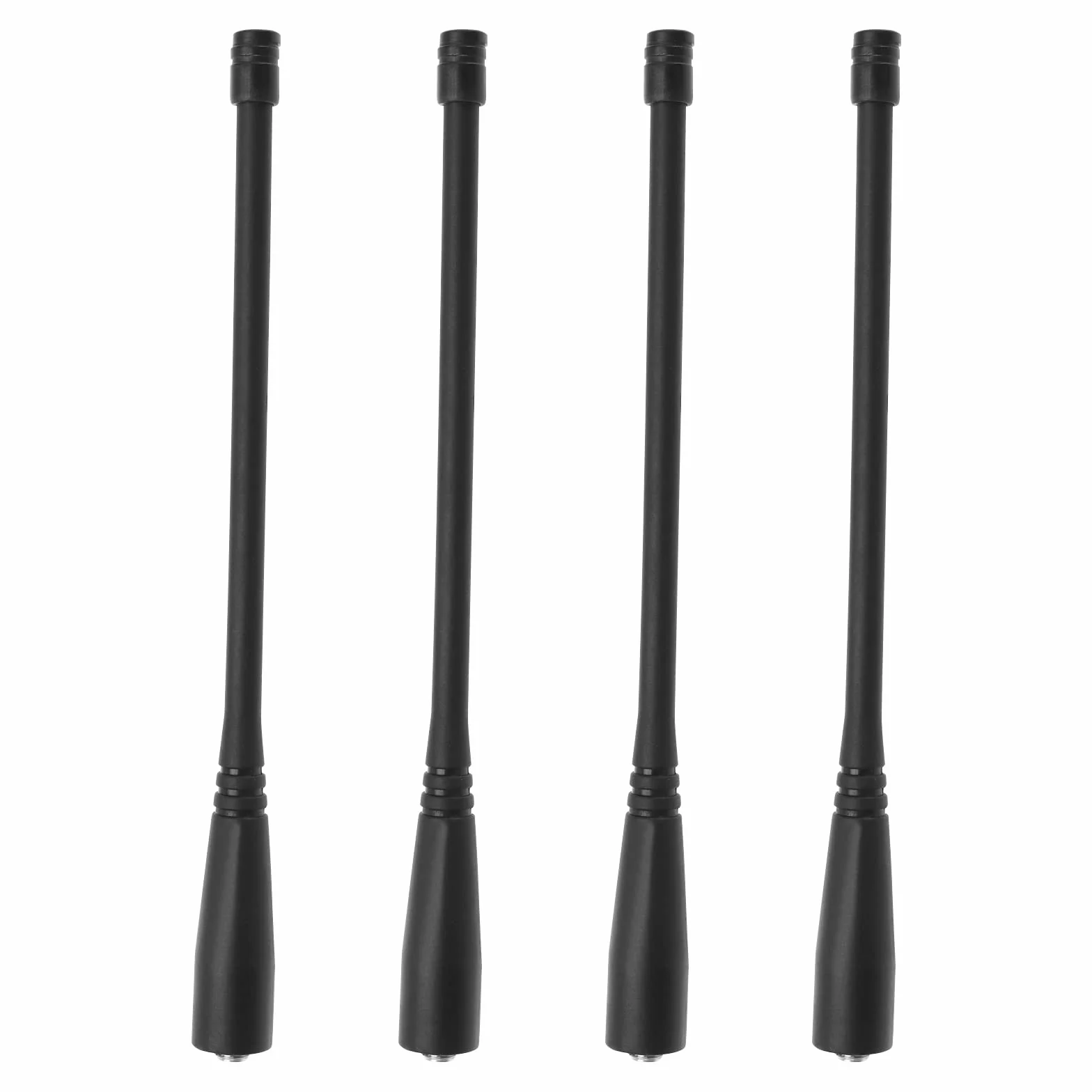 EMSea Dwuzakresowa antena VHF 136-174MHz UHF 400-520MHz SMA-żeńska antena kompatybilna z radiem ręcznym Baofeng GT-3 UV-5R UV5RE UV5RA 50 omów Impedancja 17 cm