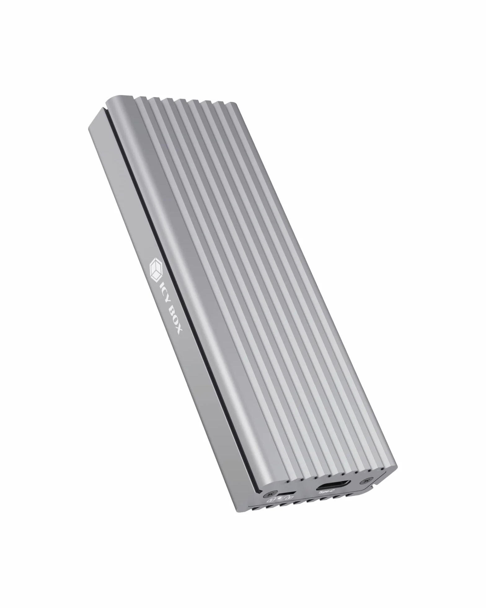 Icy Box IB-1817MA-C31 Obudowa Dysku SSD 2TB Srebrny