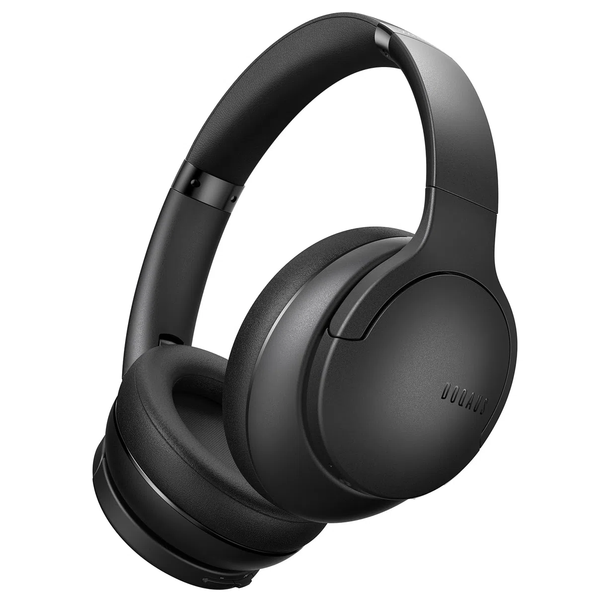 DOQAUS [Ulepszony] Słuchawki Bezprzewodowe Bluetooth V5.3, czas Odtwarzania 90 Godziny Słuchawki Wokółuszne z pałąkiem na głowę z trybami 3 EQ,Słuchawki z Mikrofonem do Komórkowych/Xiaomi/TV/PC-Czarny | Bluetooth 5.4, 9 tryb EQ, wbudowany mikrofon, dźwięk