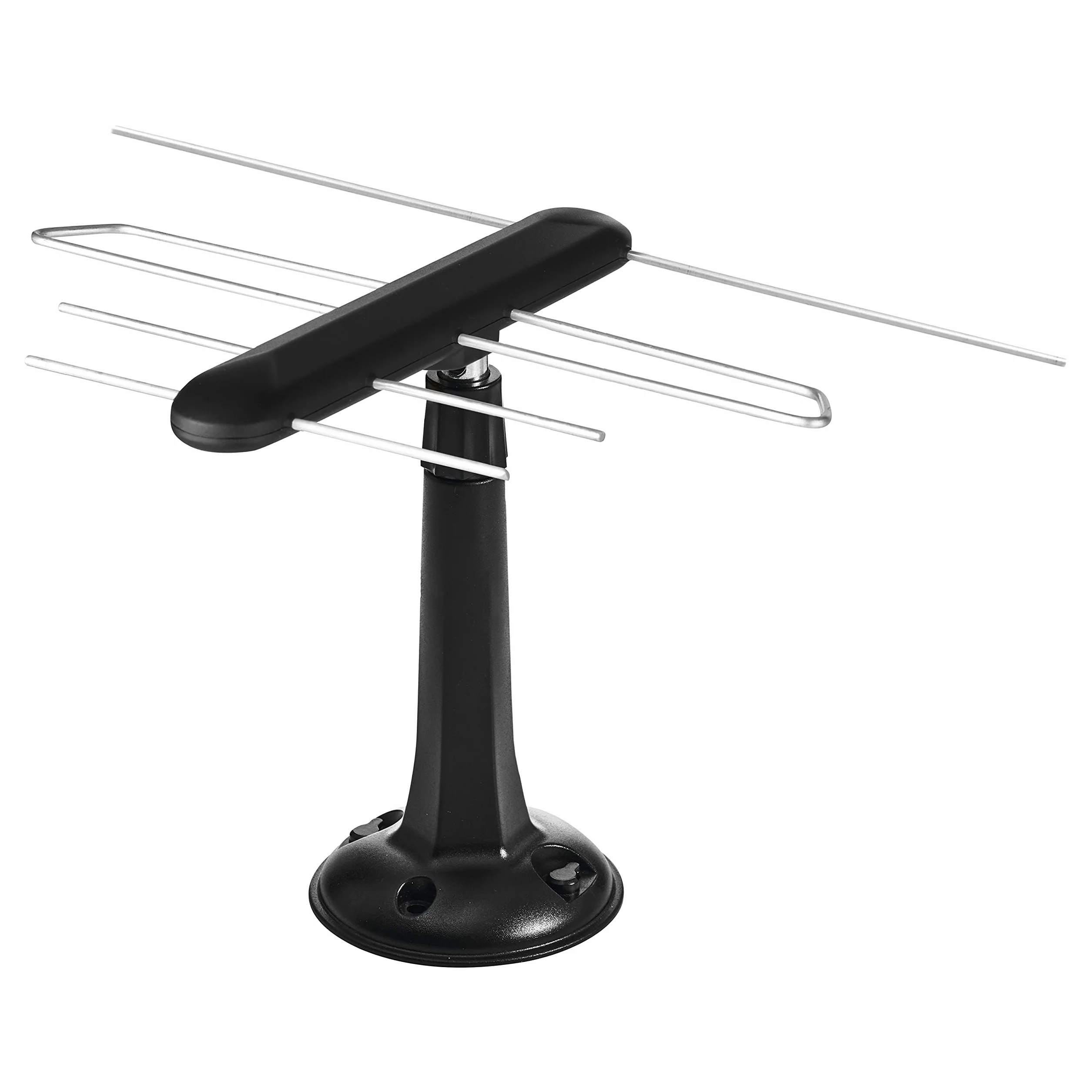 EMOS antena telewizyjna DVB-T2 uniwersalna wewnątrz zewnątrz filtr 5G wzmacniacz HDTV Full-HD 0-80 km