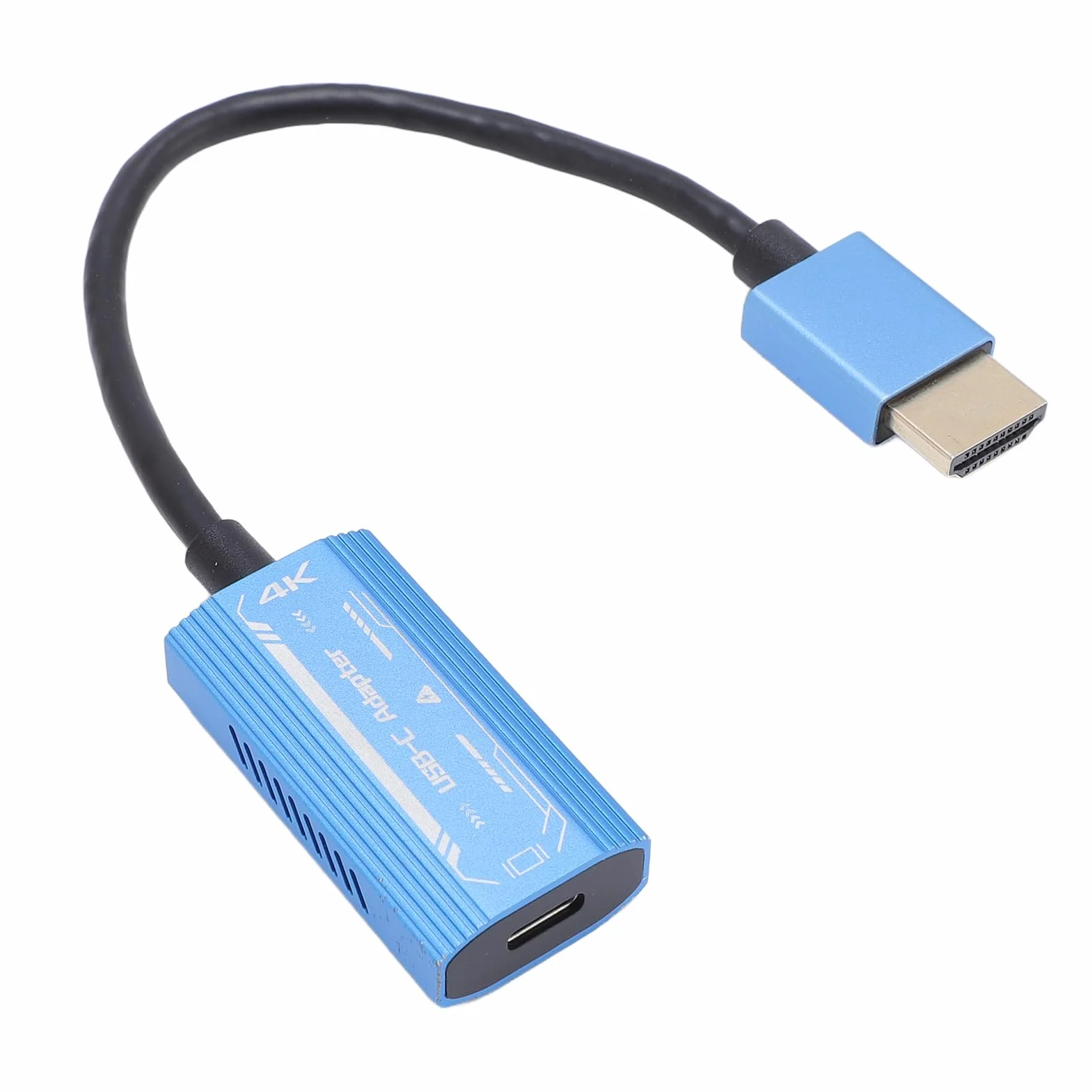 Adapter USB C na HDMI, 4K @ 60Hz PD 100W Typ C na HDMI Konwerter dla Air 2 Pro dla Air 2s XR Okulary AR Adapter do Przełącznika Laptop