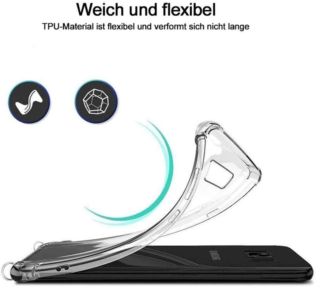 Etui na telefon komórkowy kompatybilne z Motorola Moto G15, ultra cienkie, ochrona aparatu, silikon TPU, bumper, etui ze sznurkiem do zawieszenia,Czarne