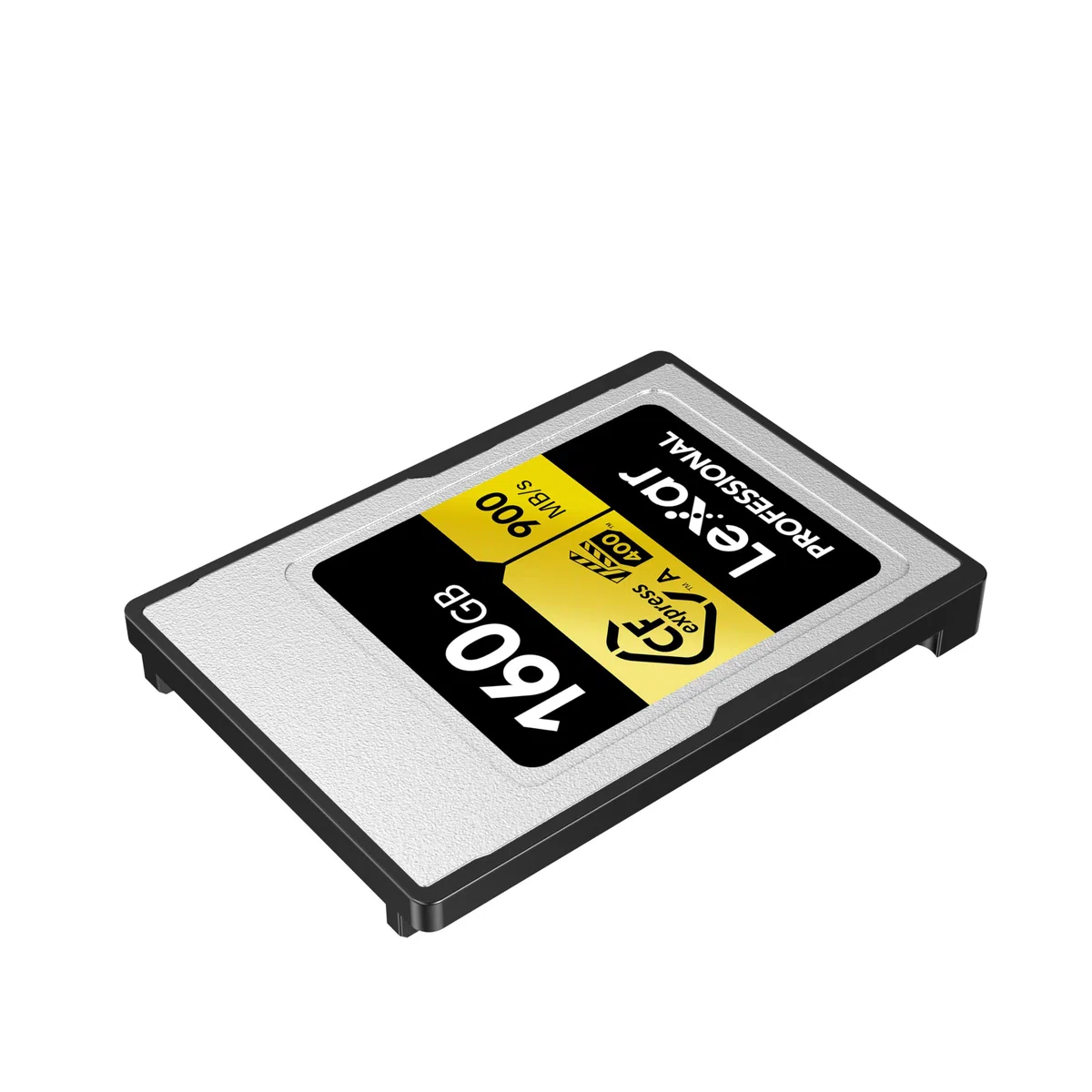 Lexar Profesjonalna karta pamięci 160 GB CFexpress typu A, odczyt do 900 MB/s, wideo 8K jakości kinowej, ocena VPG 400 (LCAGOLD160G-RNENG)