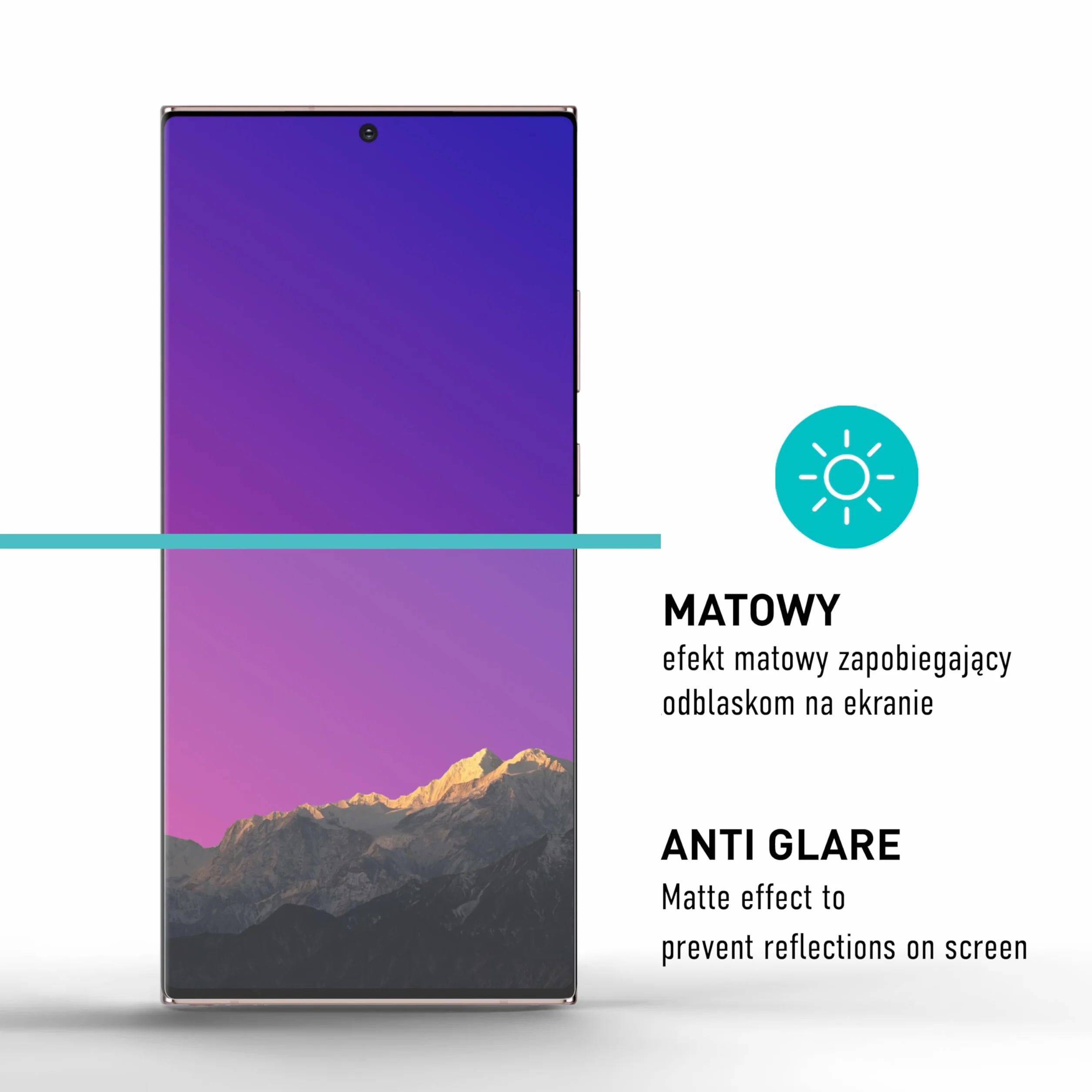 smartect Folia Ochronna TPU [2 Sztuki, Matt] dla Samsung Galaxy S24 Ultra, Zakrywa cały wyświetlacz, Ochraniacz Ekranu bez Pęcherzyków, Bez Odcisków palców