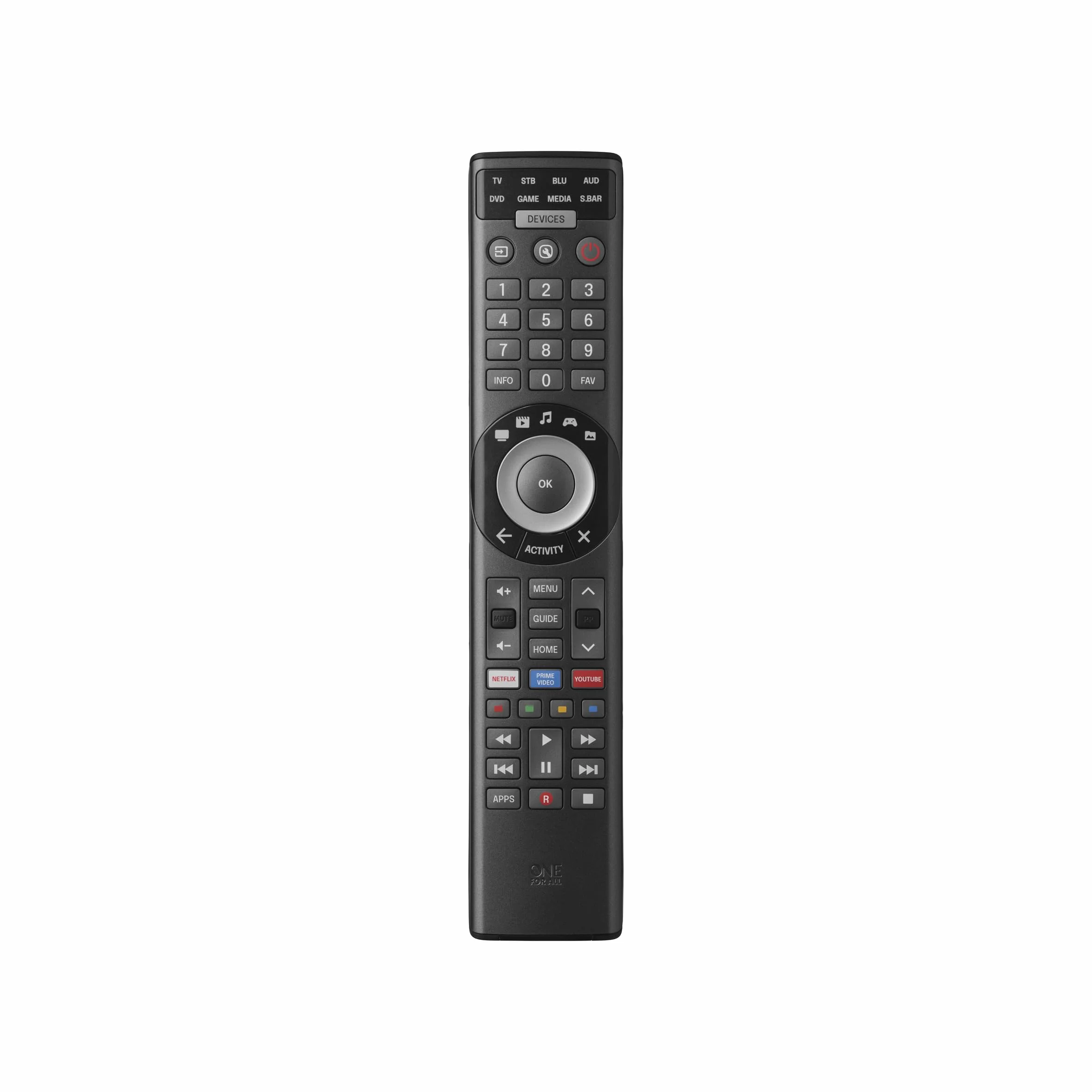 One For All URC7981 Uniwersalny pilot Smart Control Pro 8 na podczerwień RF
